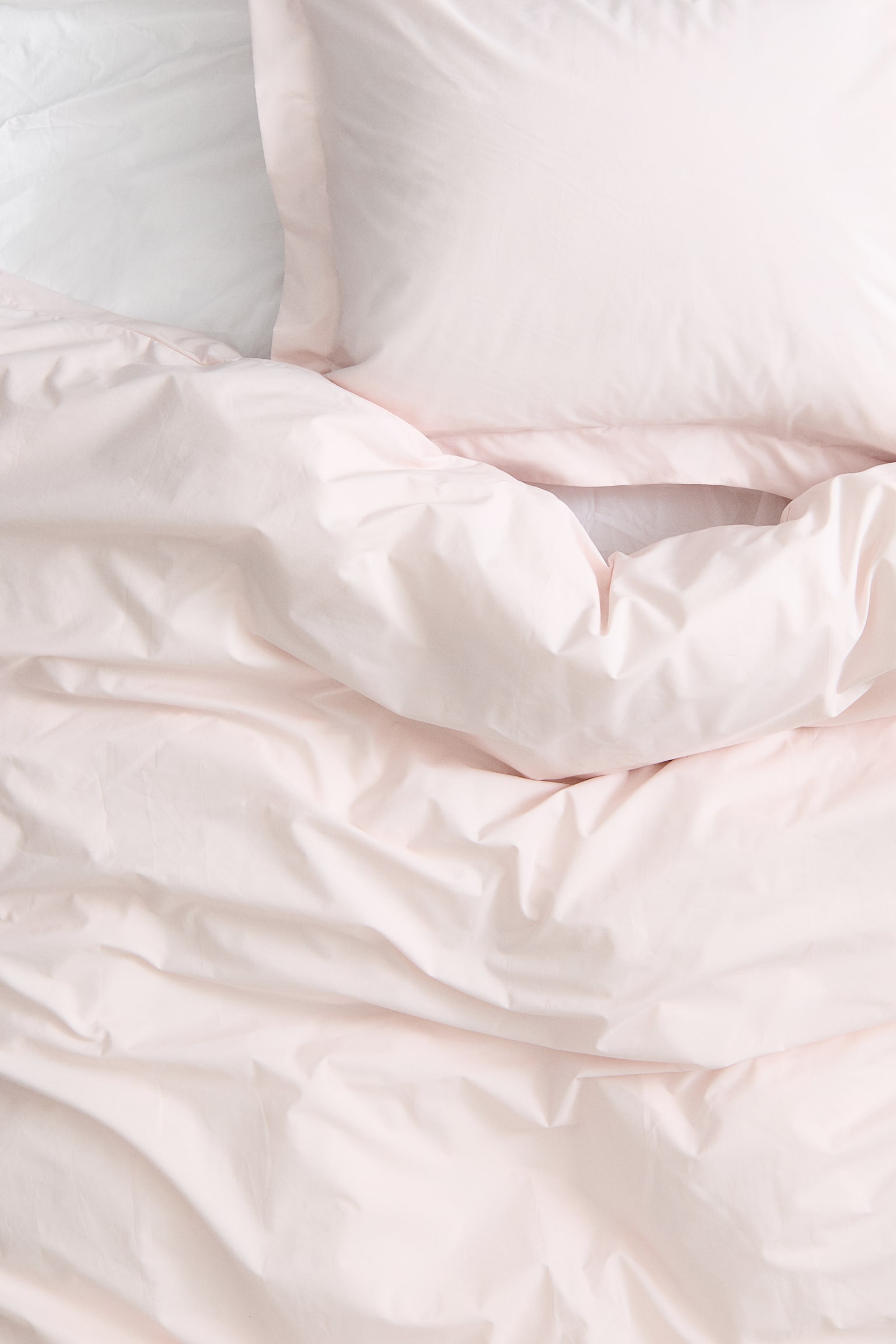 Posteljina za singl krevet od perkala - Svetloružičasta/Bež/Svetlosiva/Smeđa/Svetla sivosmeđa/Bela - 3