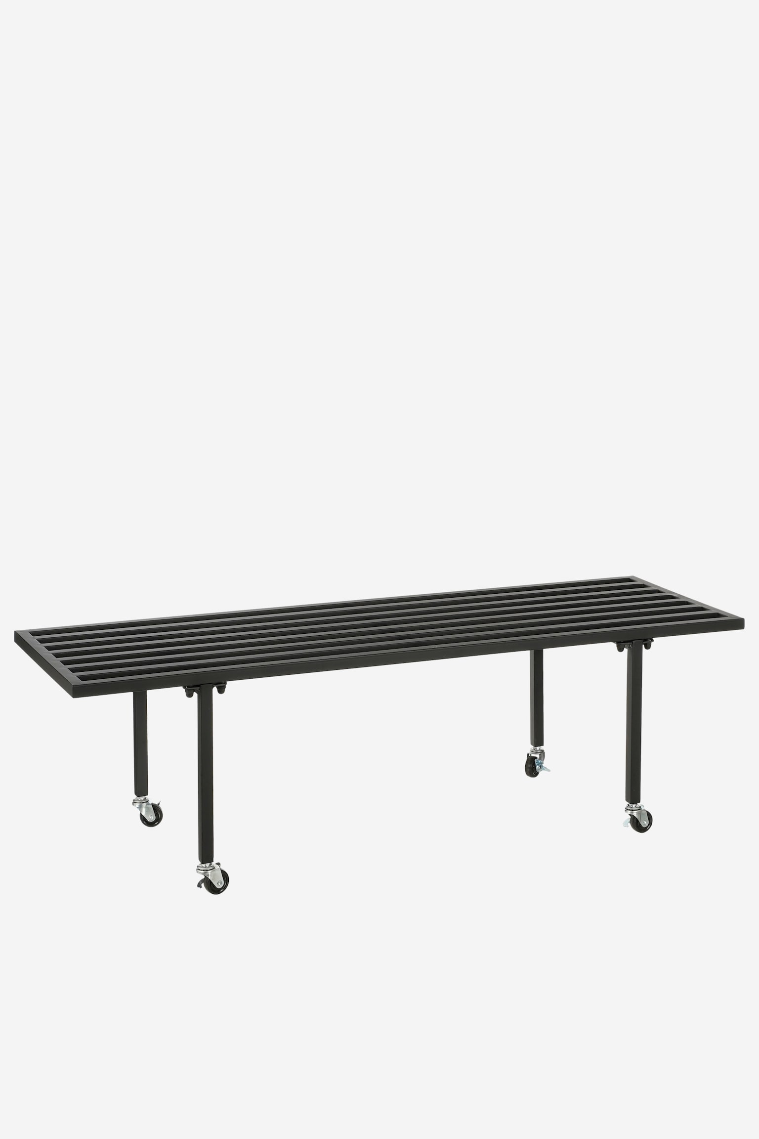 Pflanzentisch Aus Metall - Schwarz - 1