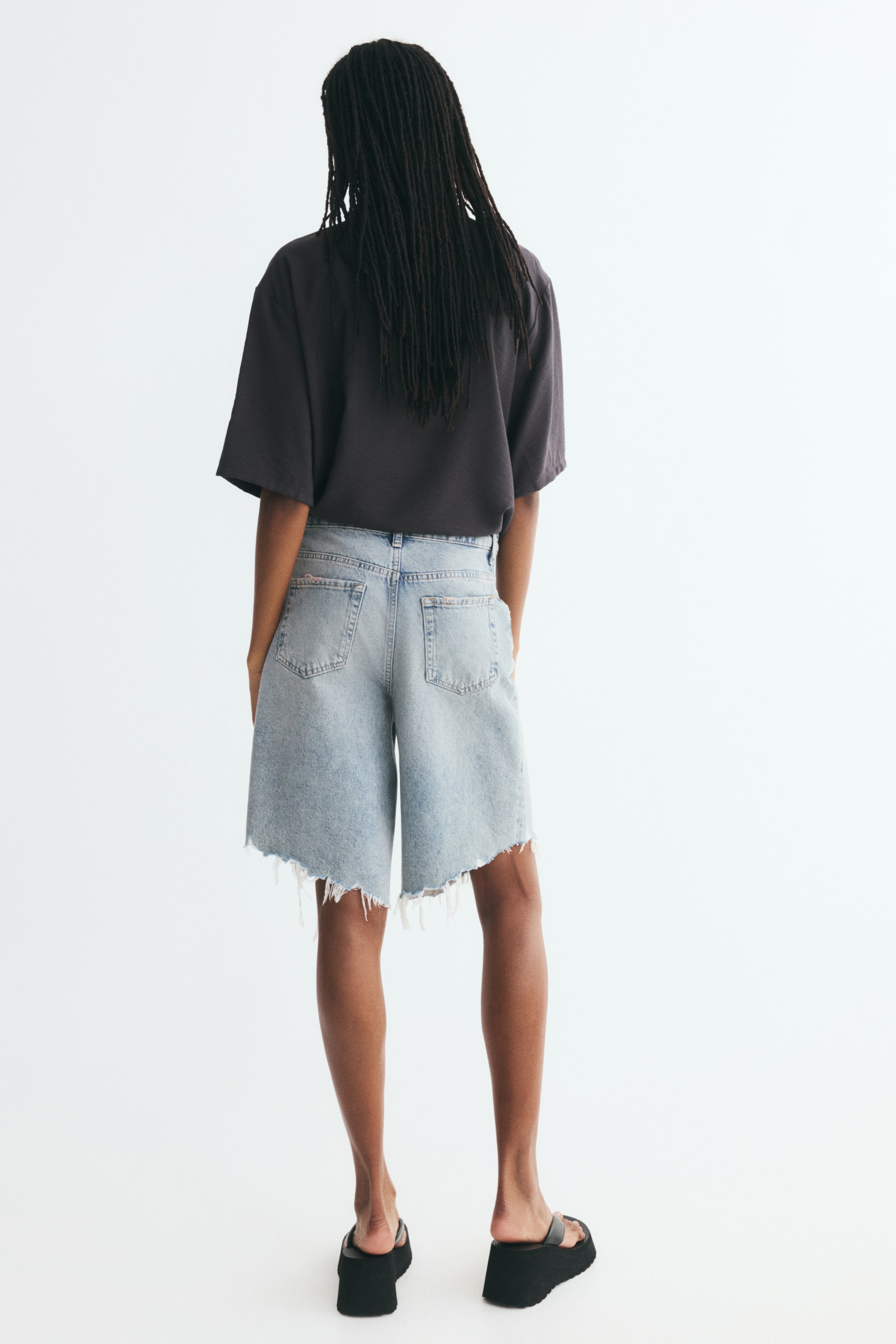 Stand-Up-Collar Cargo Shirt