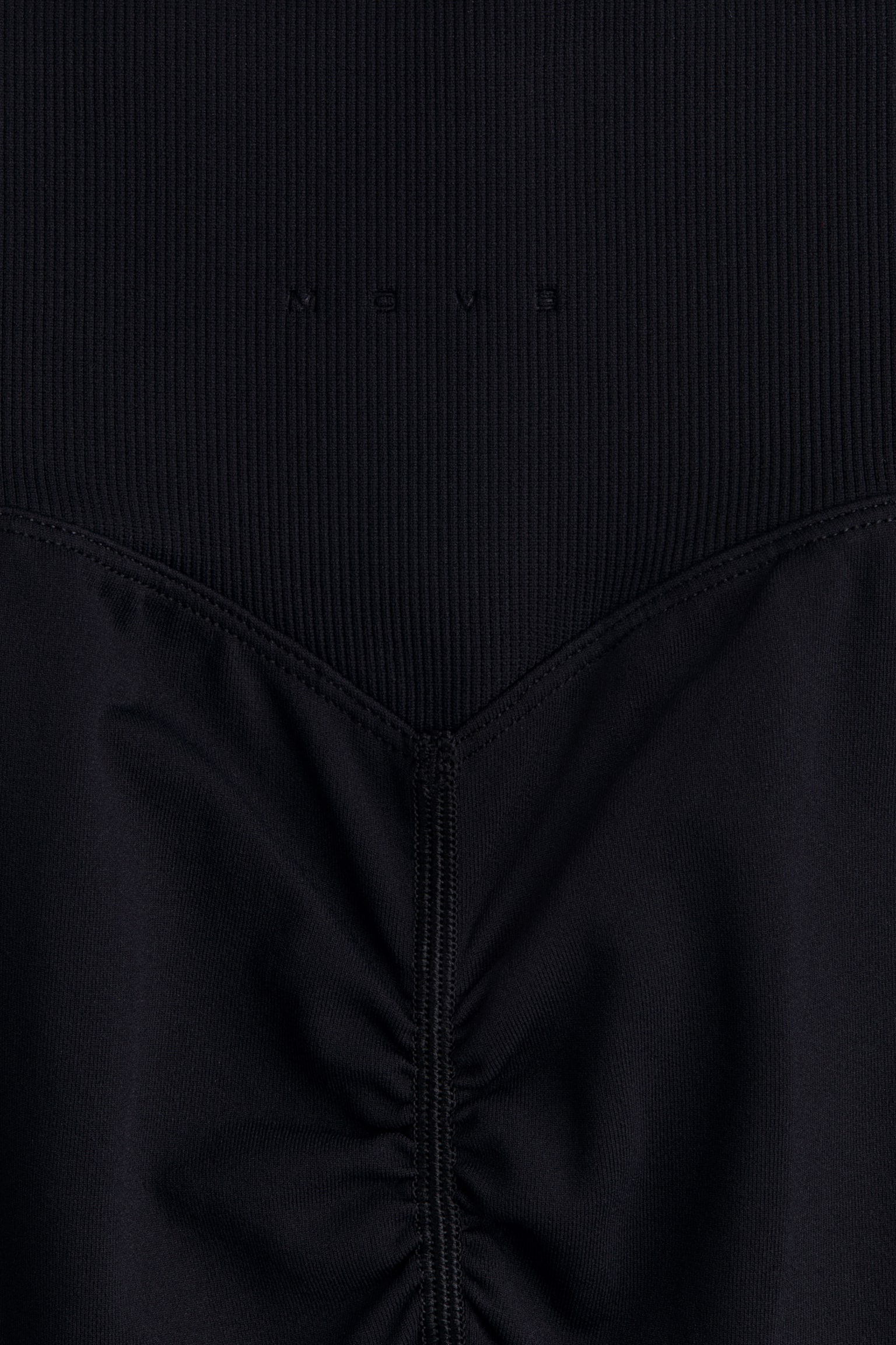 Женские леггинсы H&M Seamless Flared Sports Leggings with DryMove™, цвет: Чёрный — фото 7