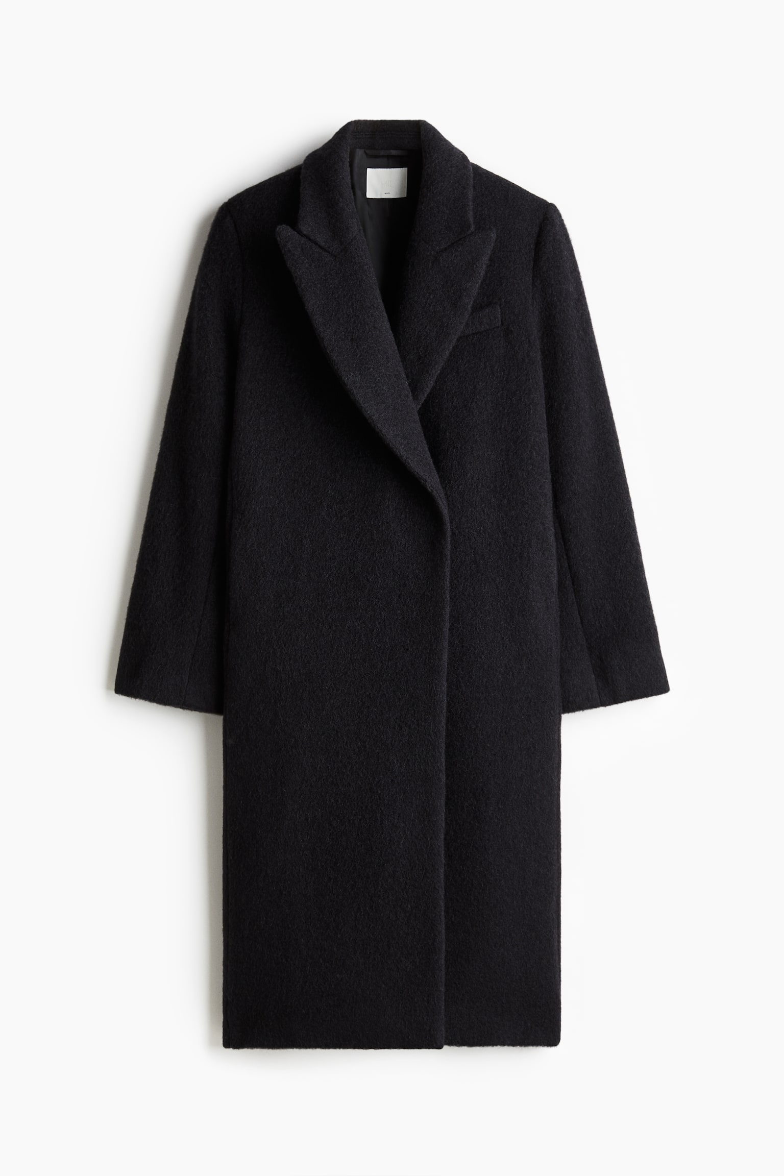 Wool coat - Black - 2