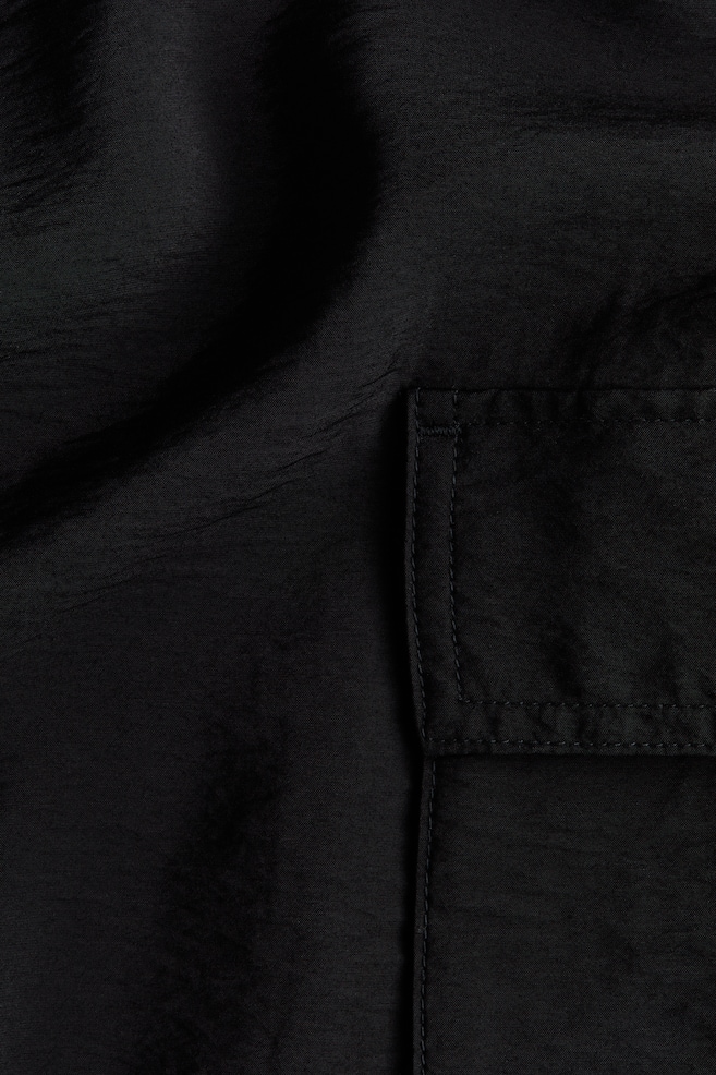Pantalón cargo ancho - Negro/Verde caqui/Café oscuro - 5
