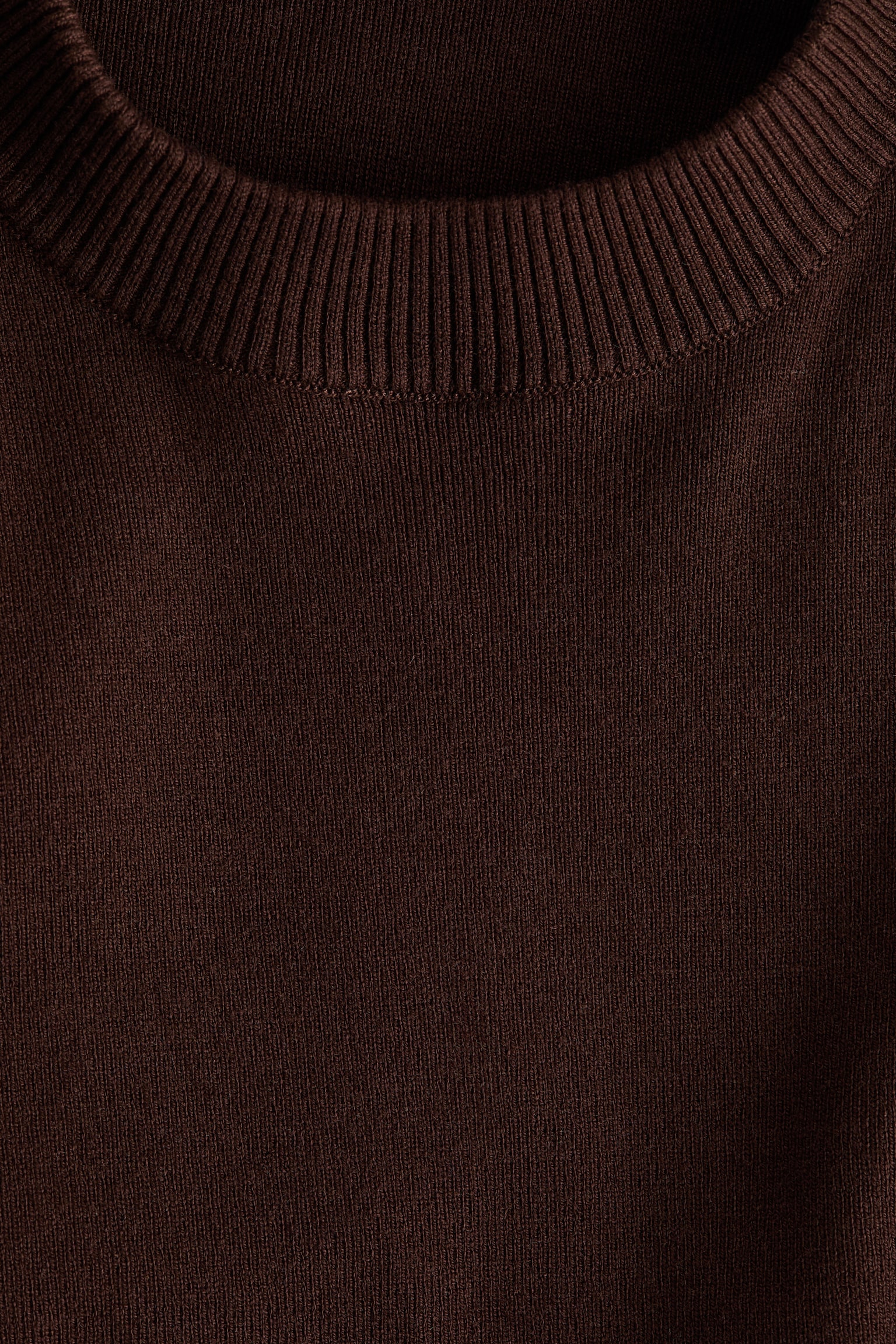 Женский свитер H&M Oversized, цвет: Тёмный коричневый — фото 5