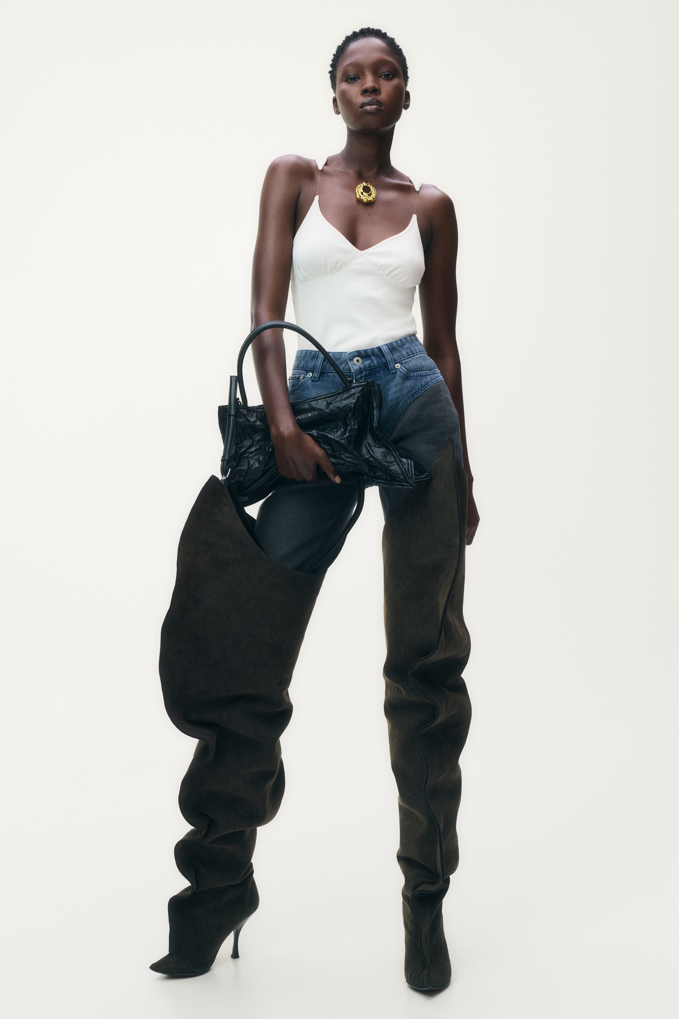 Ribbed Tank Top - Black - Ladies | H&M US