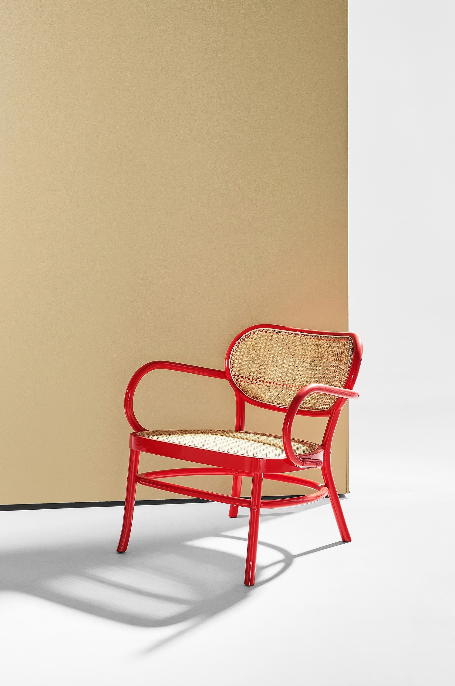 Chaise Longue Betty - Rouge/Noir/Vert