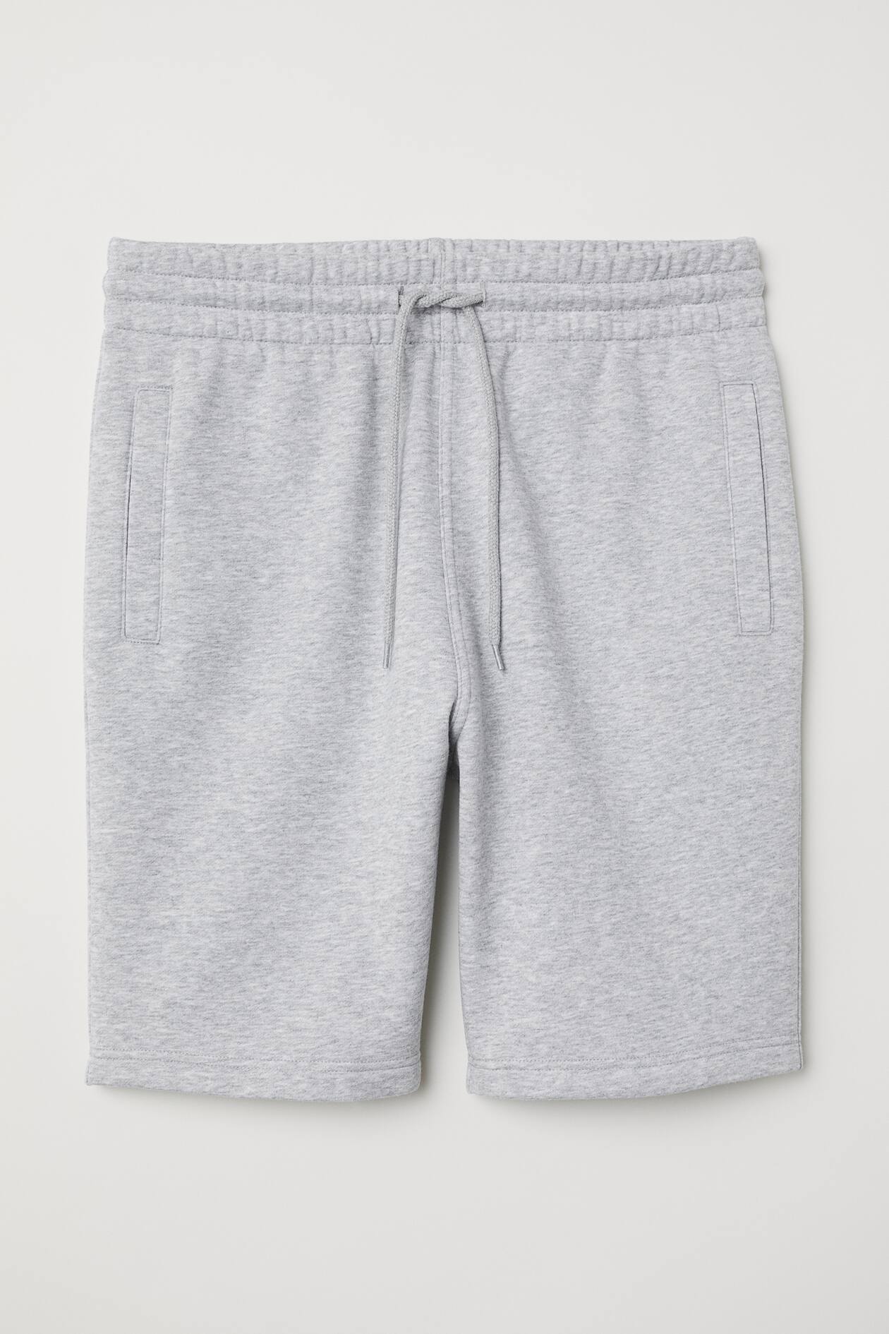 Sweatshirt shorts Grey marl Men H&M