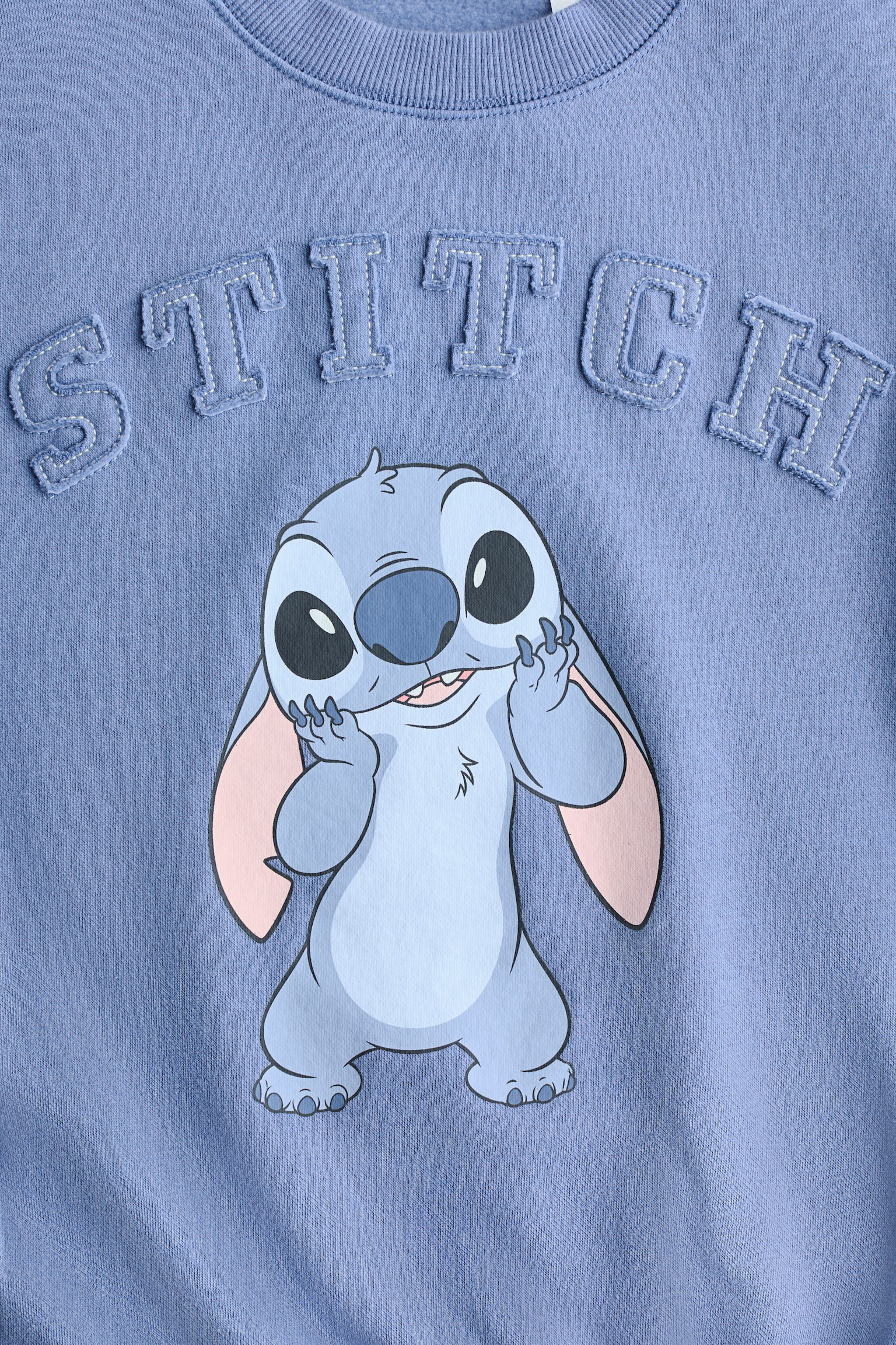 Oversized print-motif sweatshirt - Dusty blue/Lilo & Stitch/Purple/SmileyWorld®/Light grey/Kuromi/Dusty turquoise/Snoopy/Light green/SmileyWorld®/White/Lilo & Stitch/Light blue/Cinnamoroll/Pink/Miffy - 2