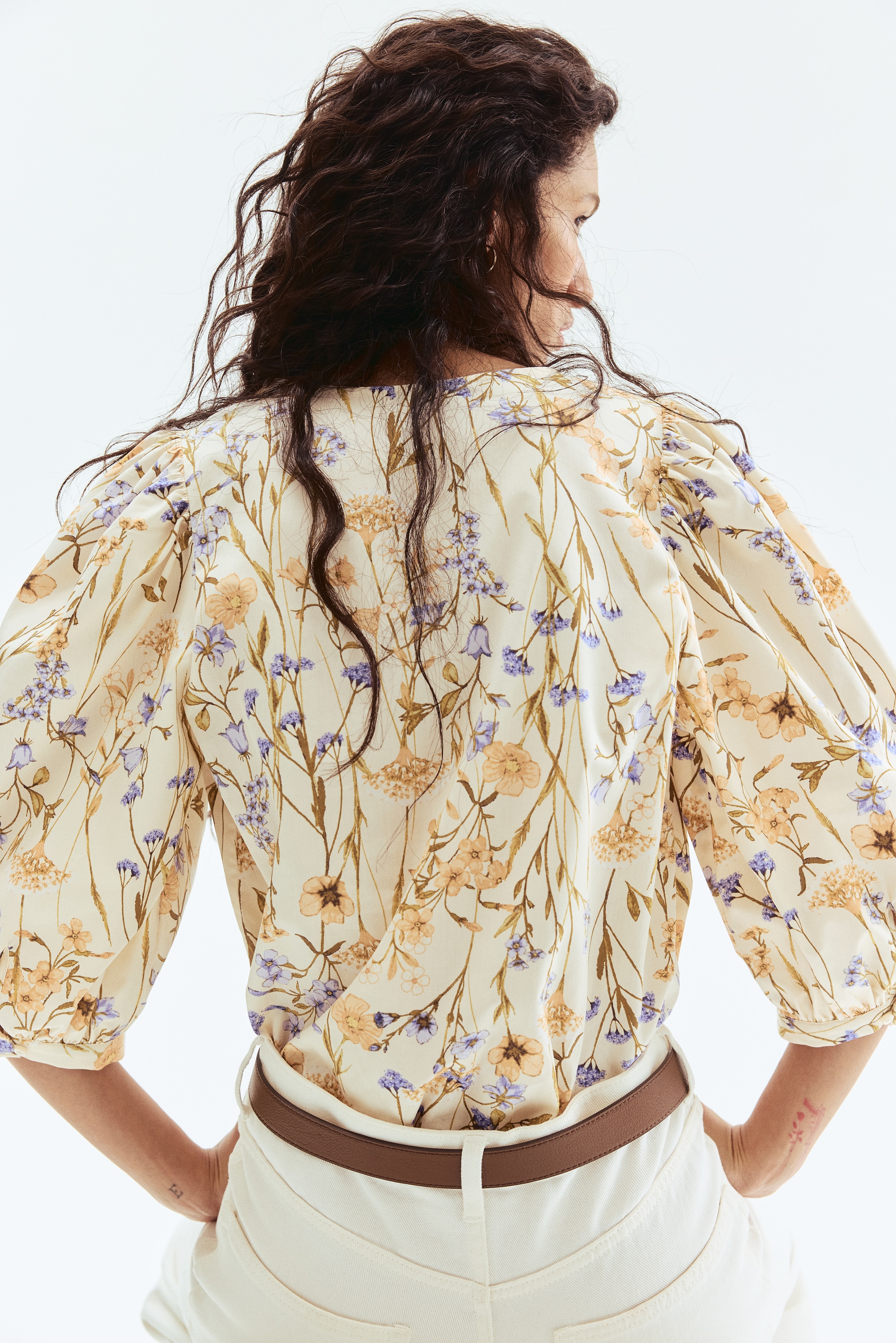 Poplin blouse