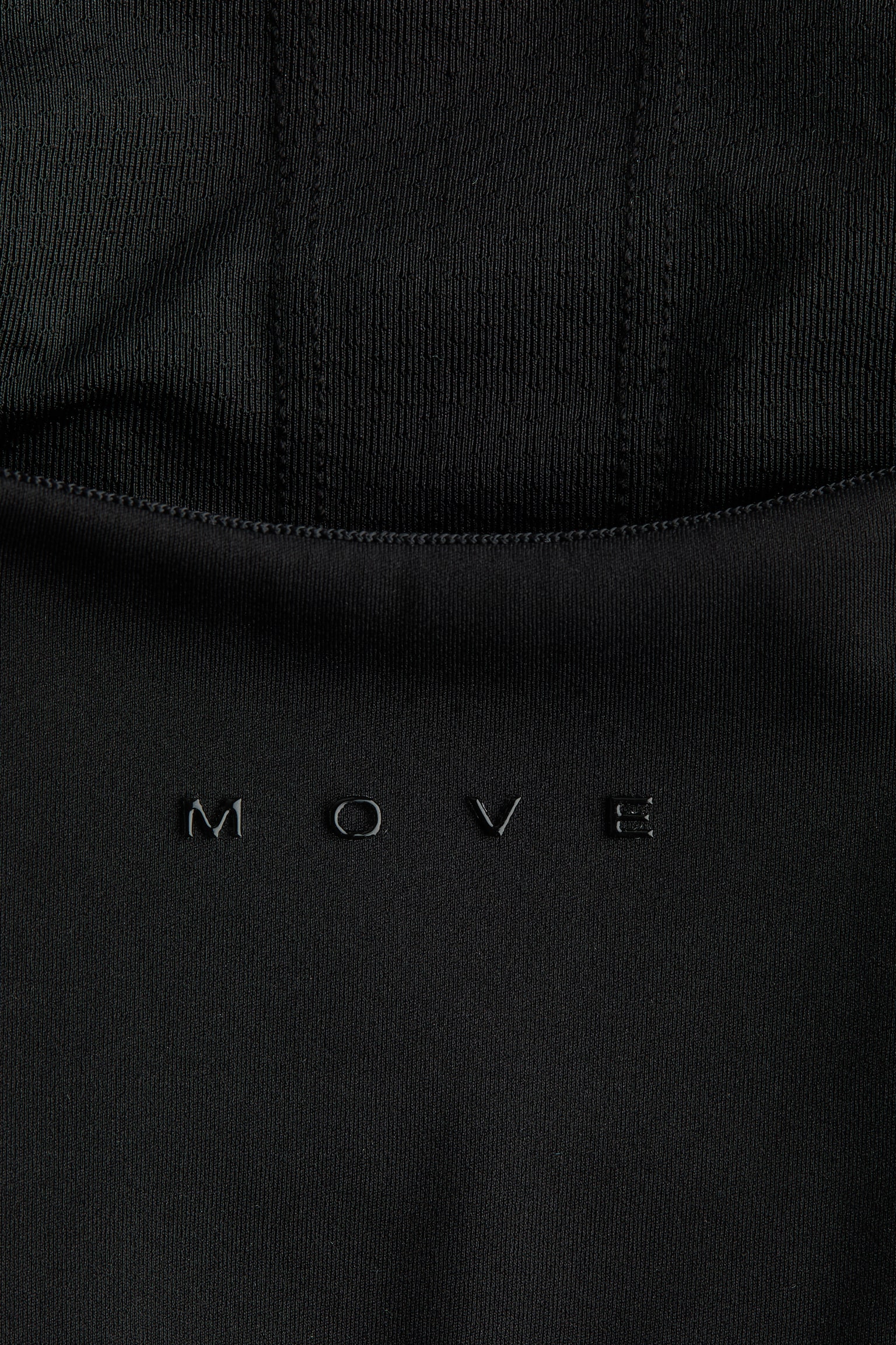 SculptMove™ Medium support Bandeau sports bra - Black/Beige - 5