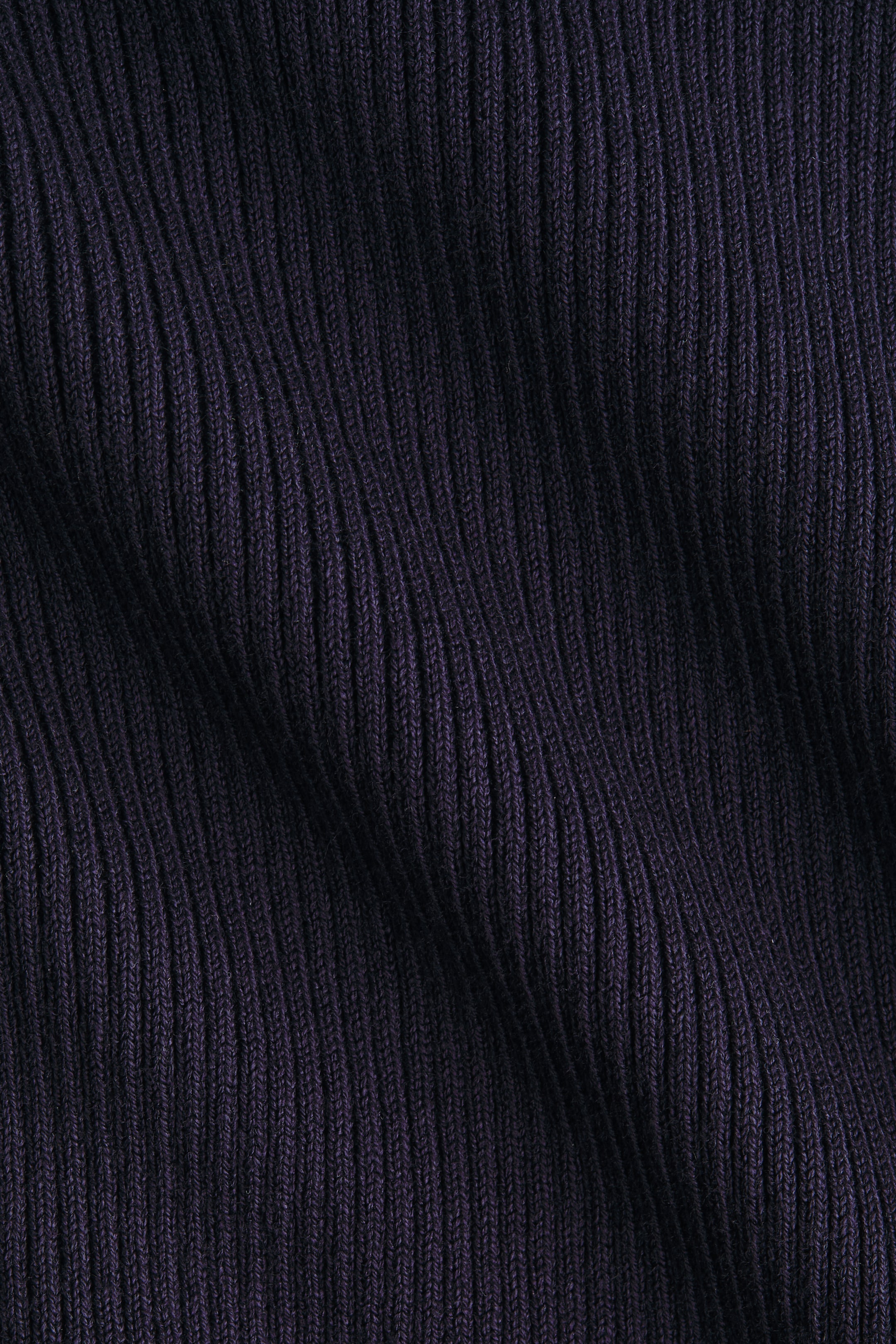 View larger image: Rib-knit top - Navy blue - Ladies | H&M IN 2