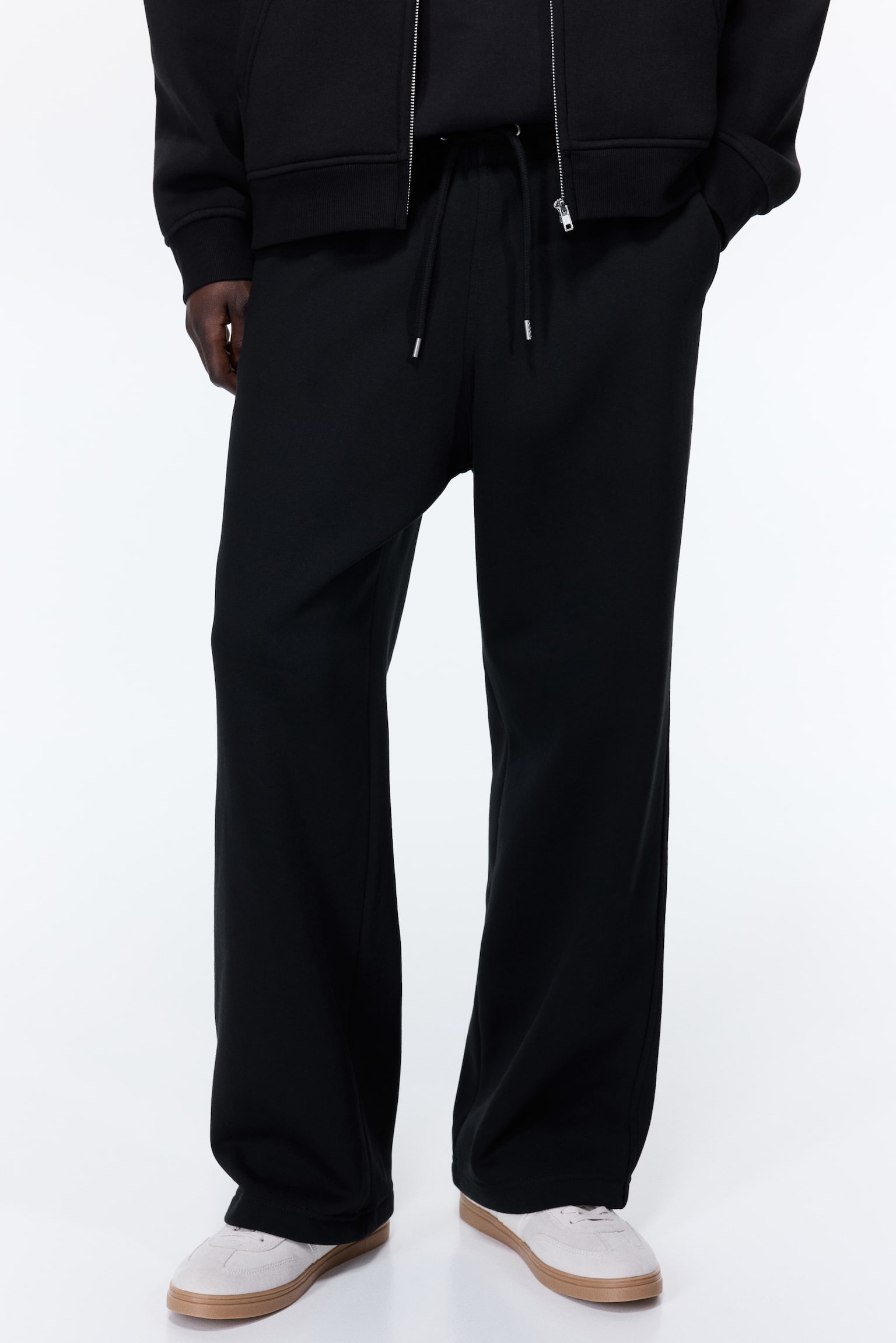 Loose Fit Sweatpants - Black/Light grey marl/Brown/Grey/Dark plum purple/Cream/Khaki green - 7