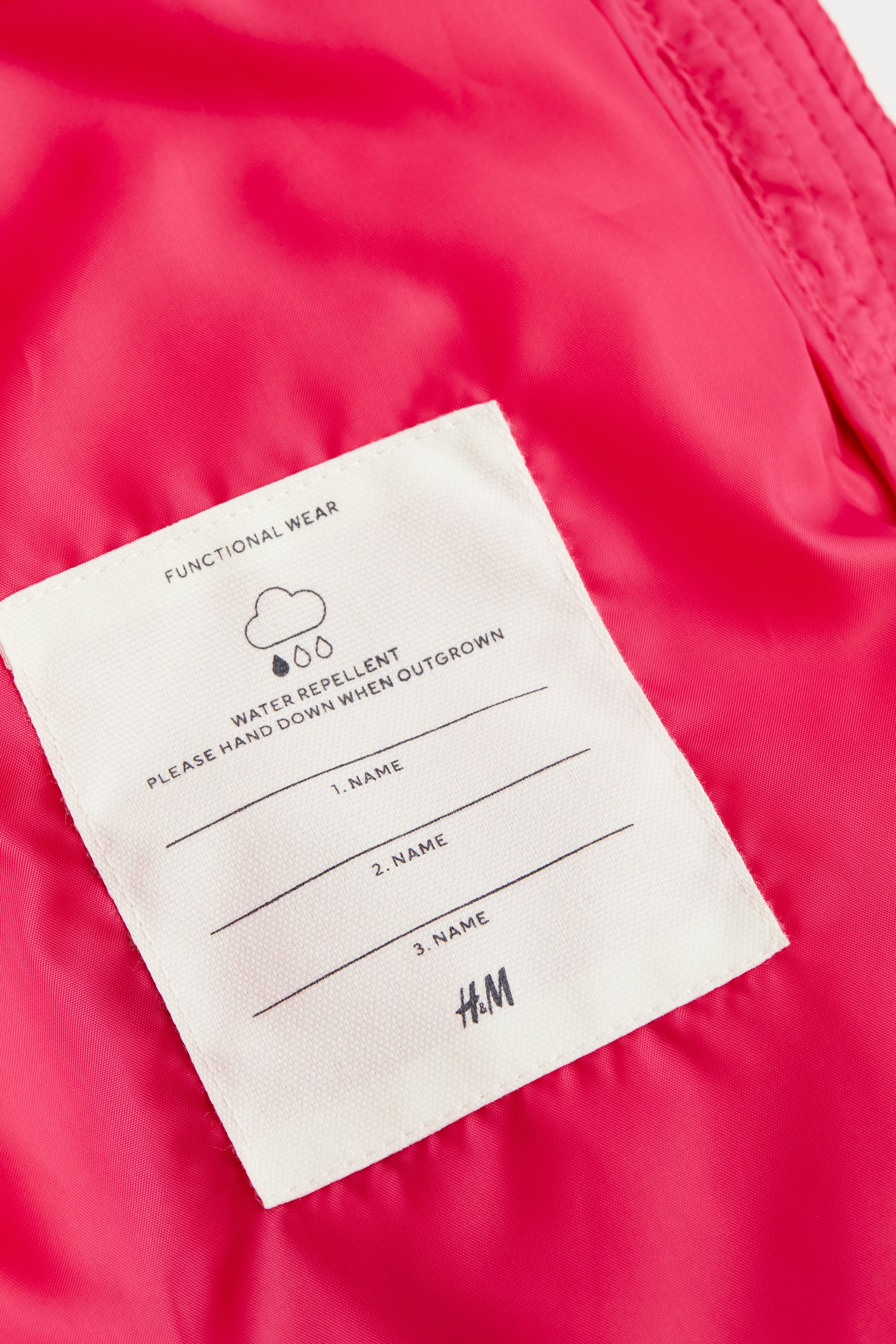 View larger image: THERMOLITE® Water-repellent jacket - Cerise - Kids | H&M IE 2