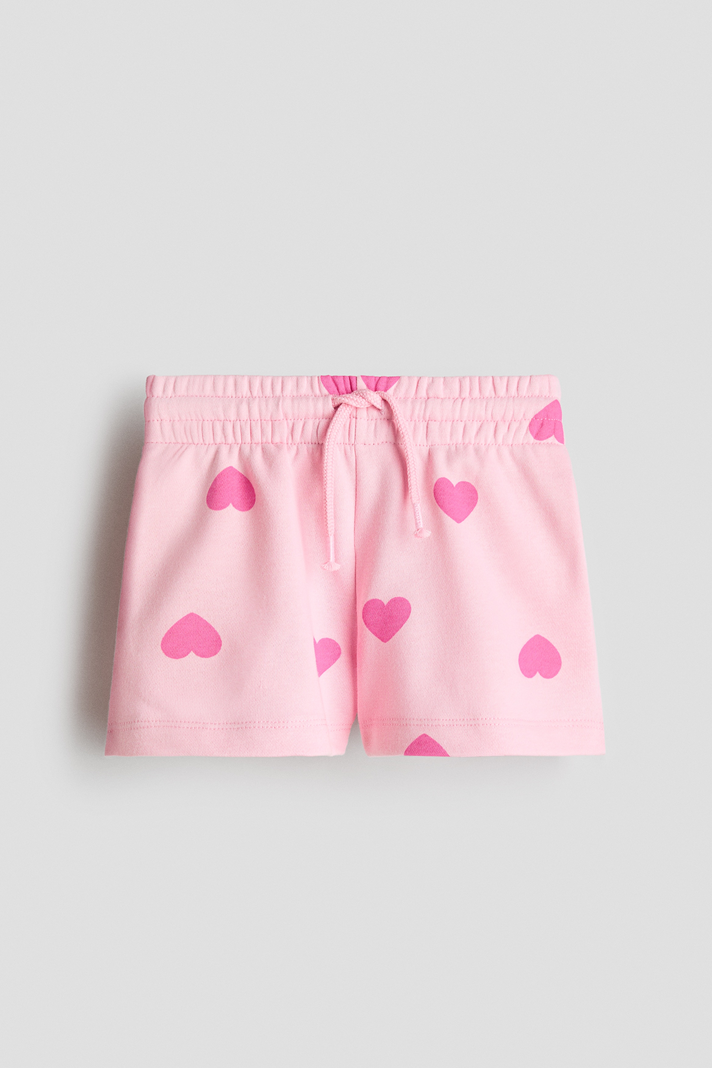 Sweatshorts - Pink/hearts - Kids | H&M US