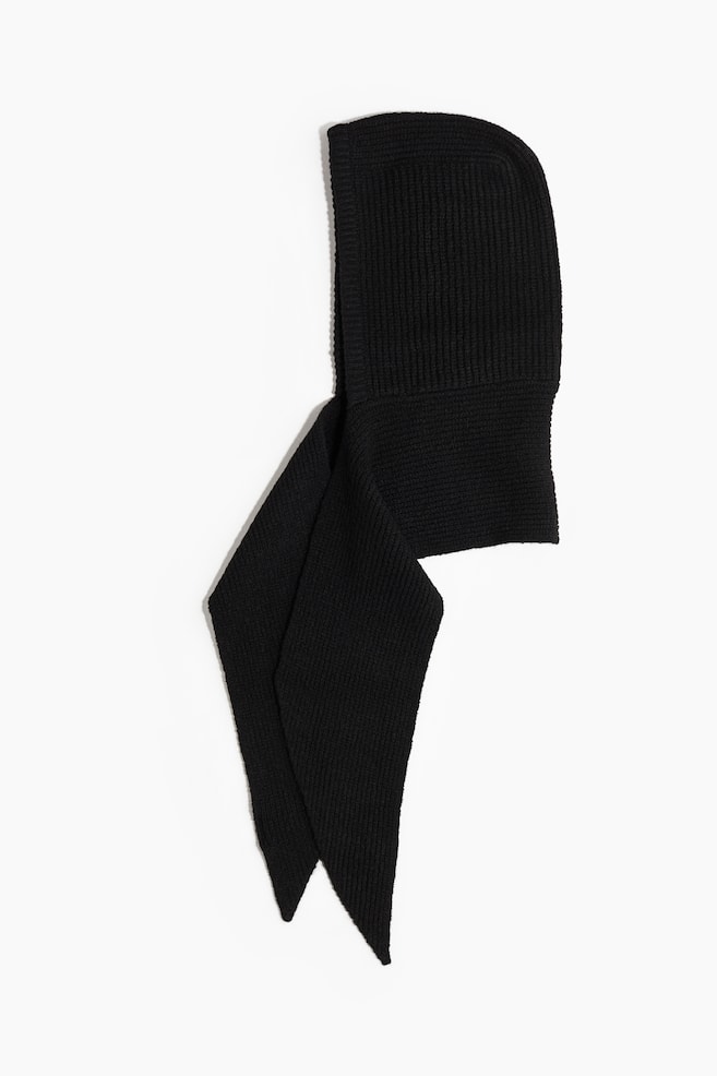 Bufanda con capucha-Negro - 2