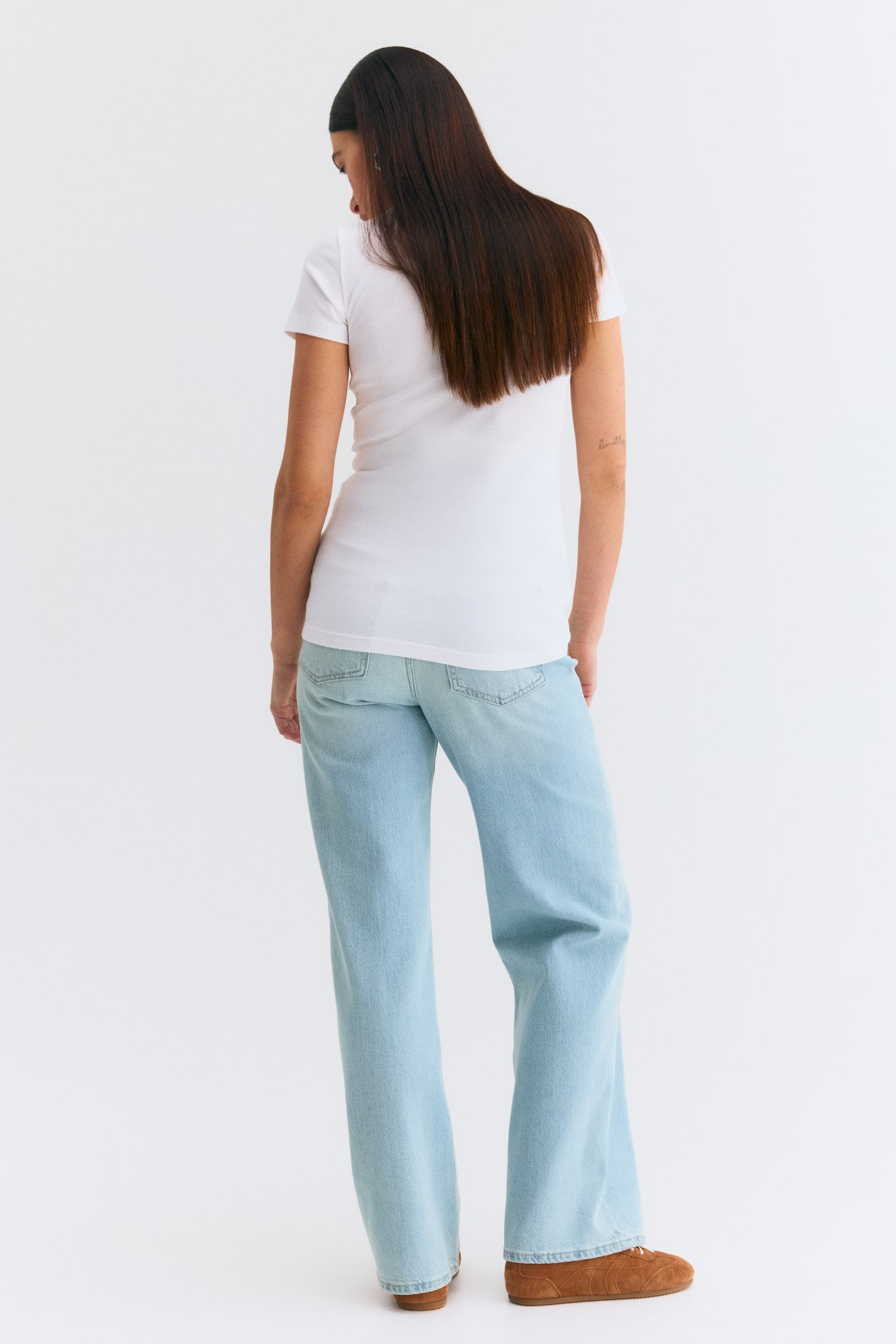 MAMA Straight Jeans - כחול ג'ינס בהיר/כחול ג'ינס - 6