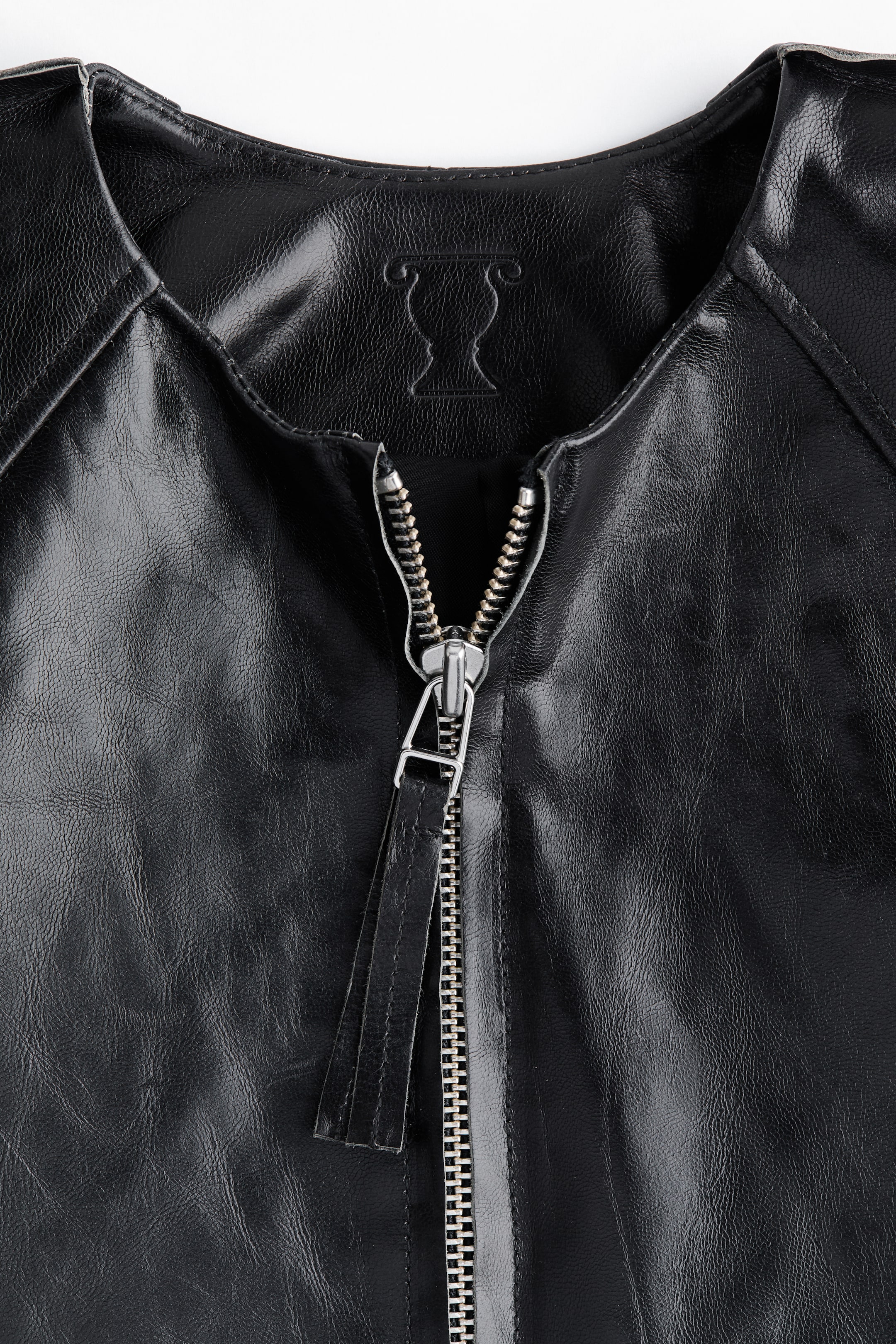 Женские куртки H&M KW Leather Jacket — фото 8