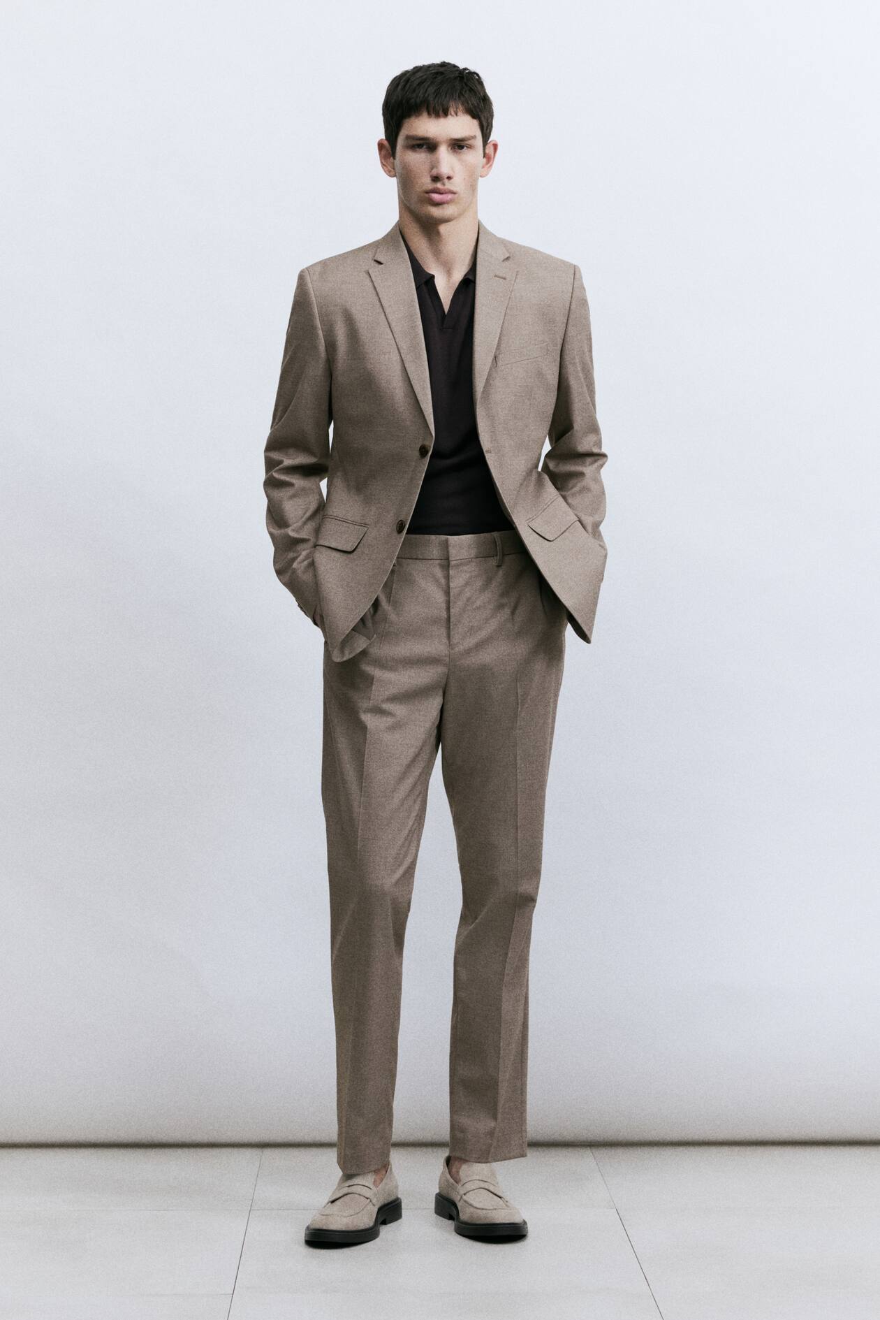 Suit Trousers H And M Trousers Men Buy H&M Men Green Navy Blue