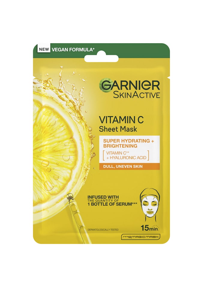 Skinactive Vitaminc Sheet Mask Hydrate+brightening - Normal Skin - 1