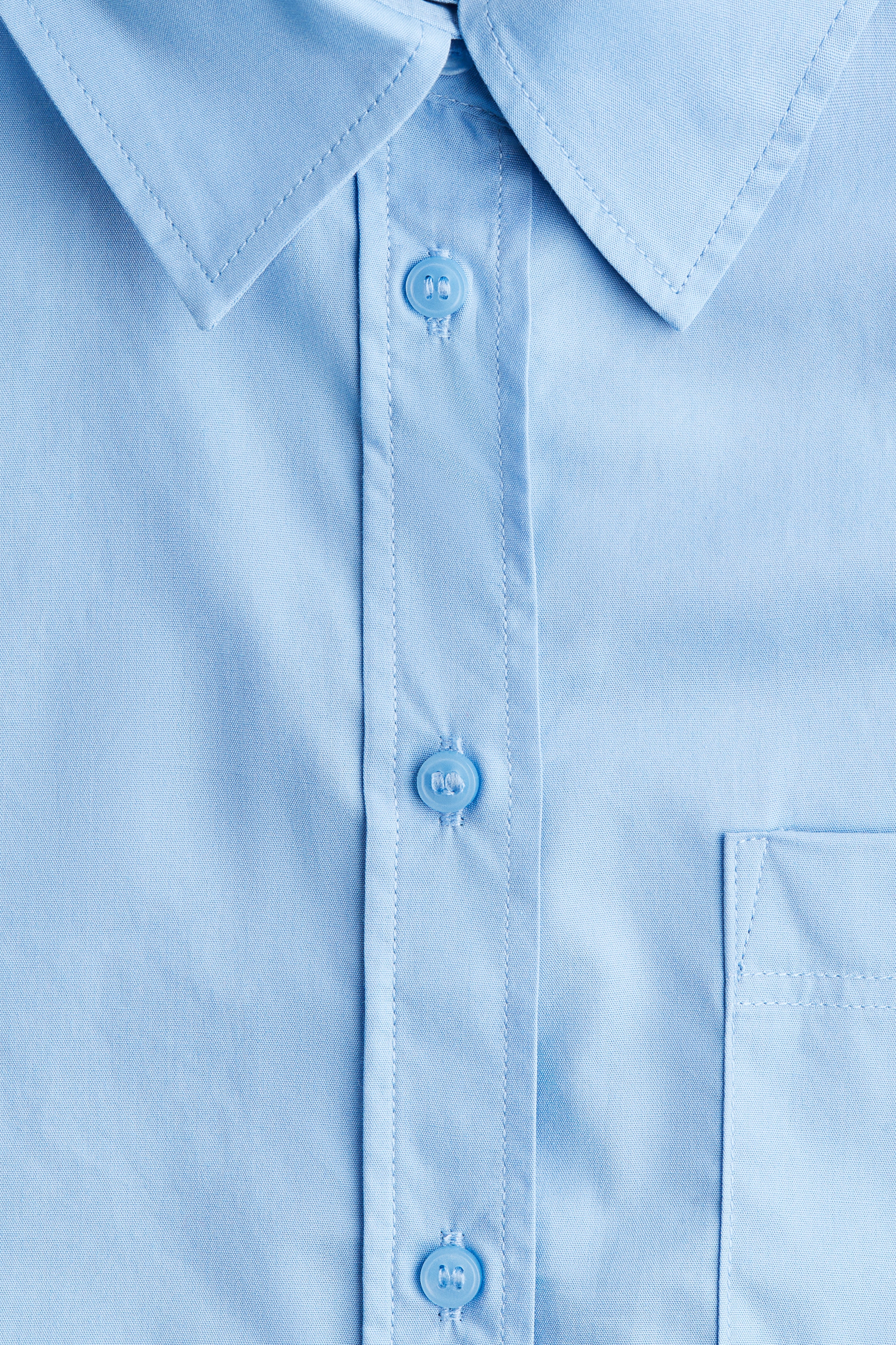 Oversized cotton shirt
