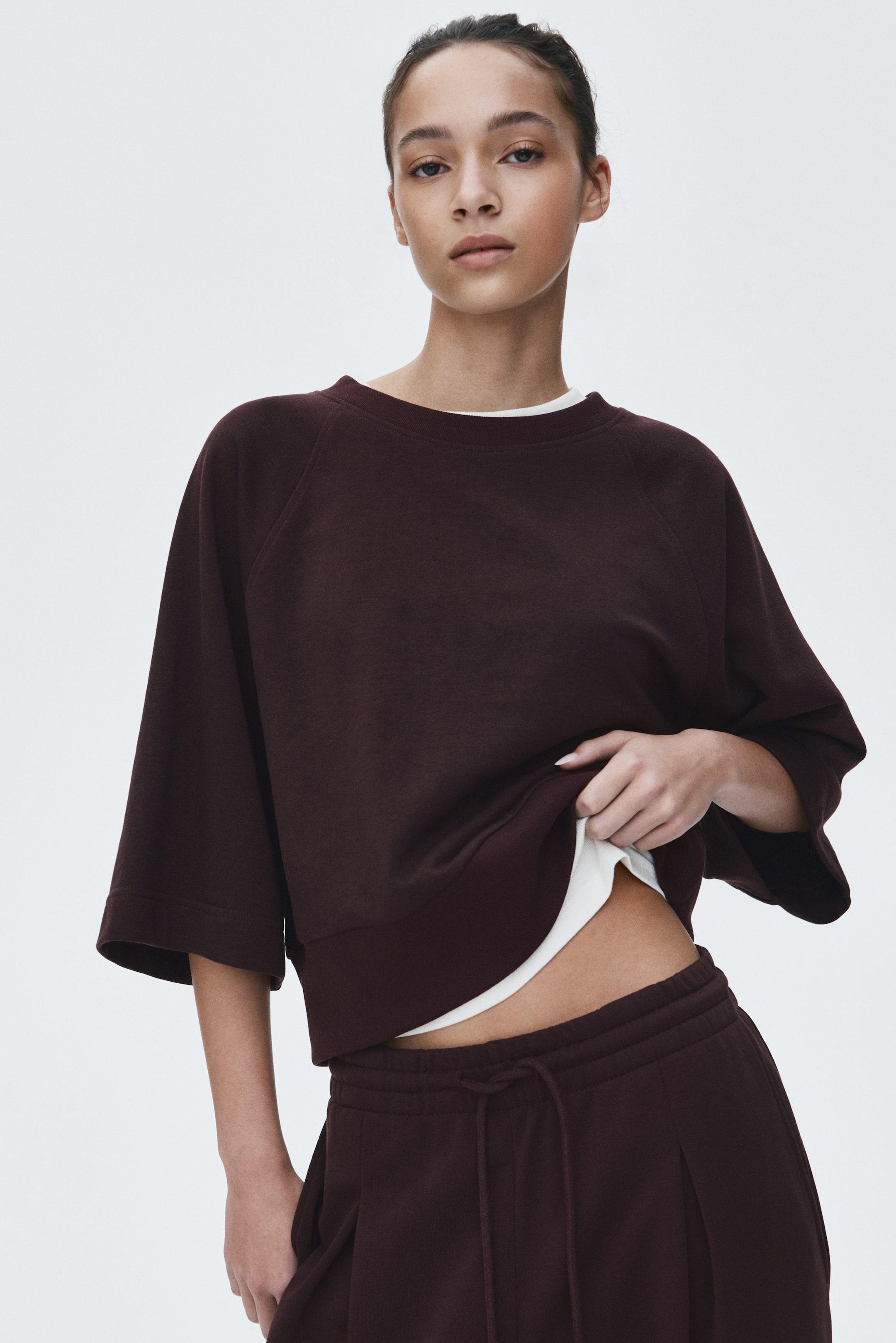 Visualizza immagine più grande: Felpa - Bordeaux - DONNA | H&M IT 1