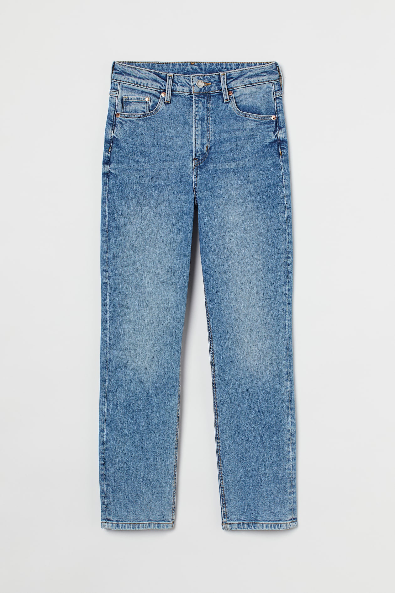 Vintage Slim High Ankle Jeans - Denim blue - Ladies | H&M GB