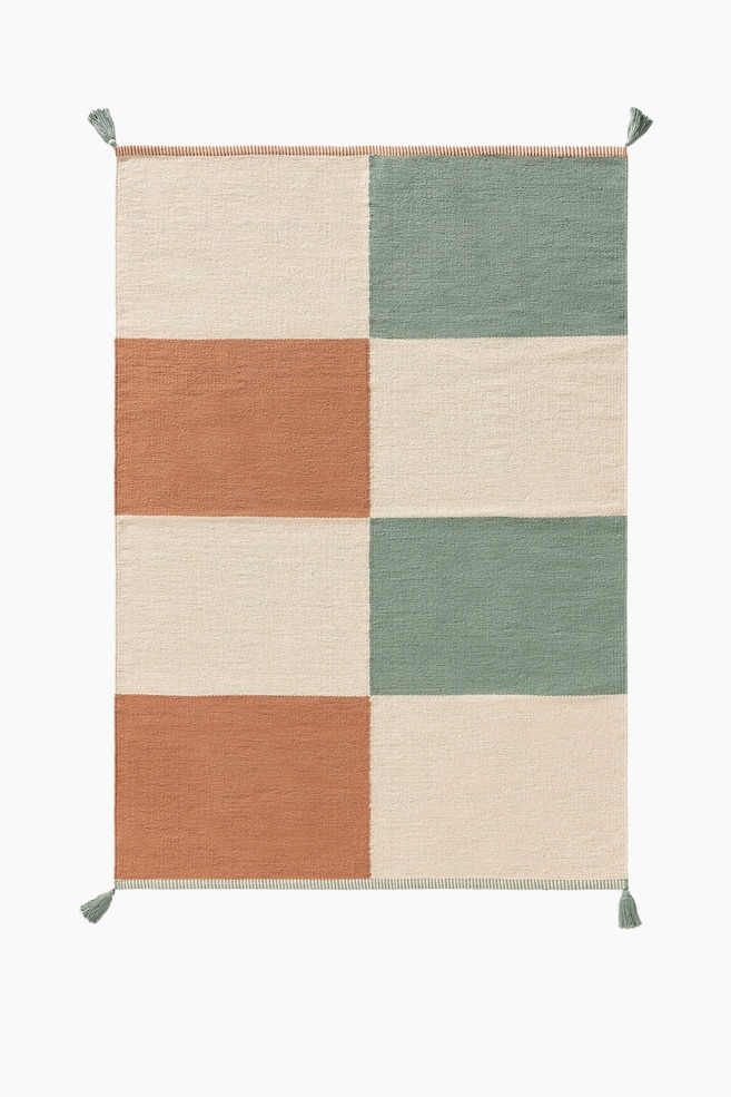Kinderteppich Anton - Multicolor/grün/Multicolor/blau - 1