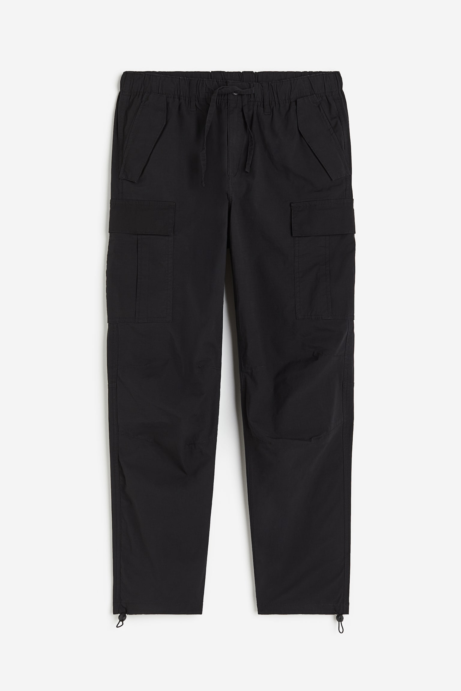 Regular Fit Ripstop cargo trousers - Black/Light beige/Dark grey/Khaki green/Khaki green/Patterned - 2