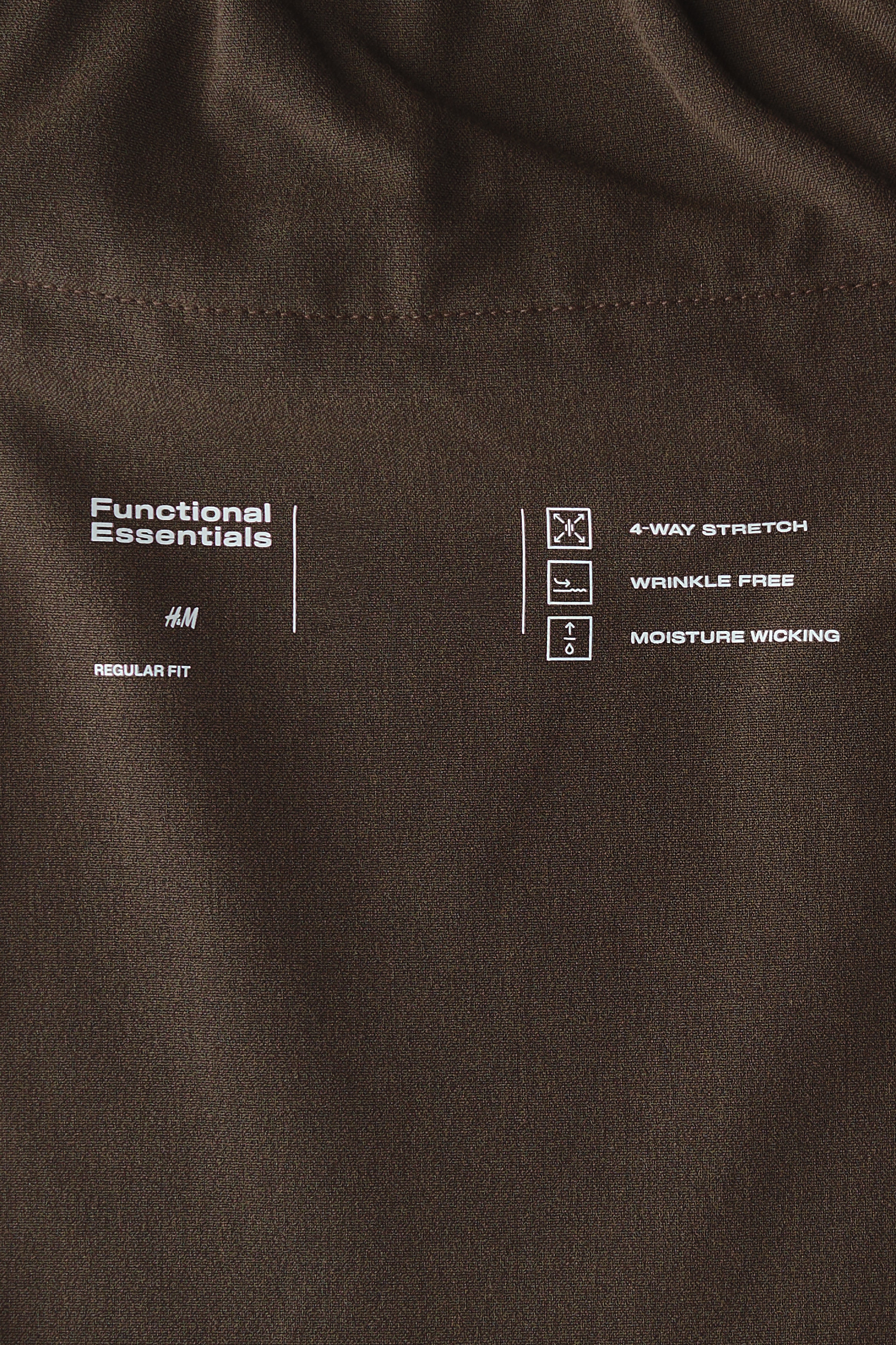 Four-way Stretch Regular Fit Pull-on trousers