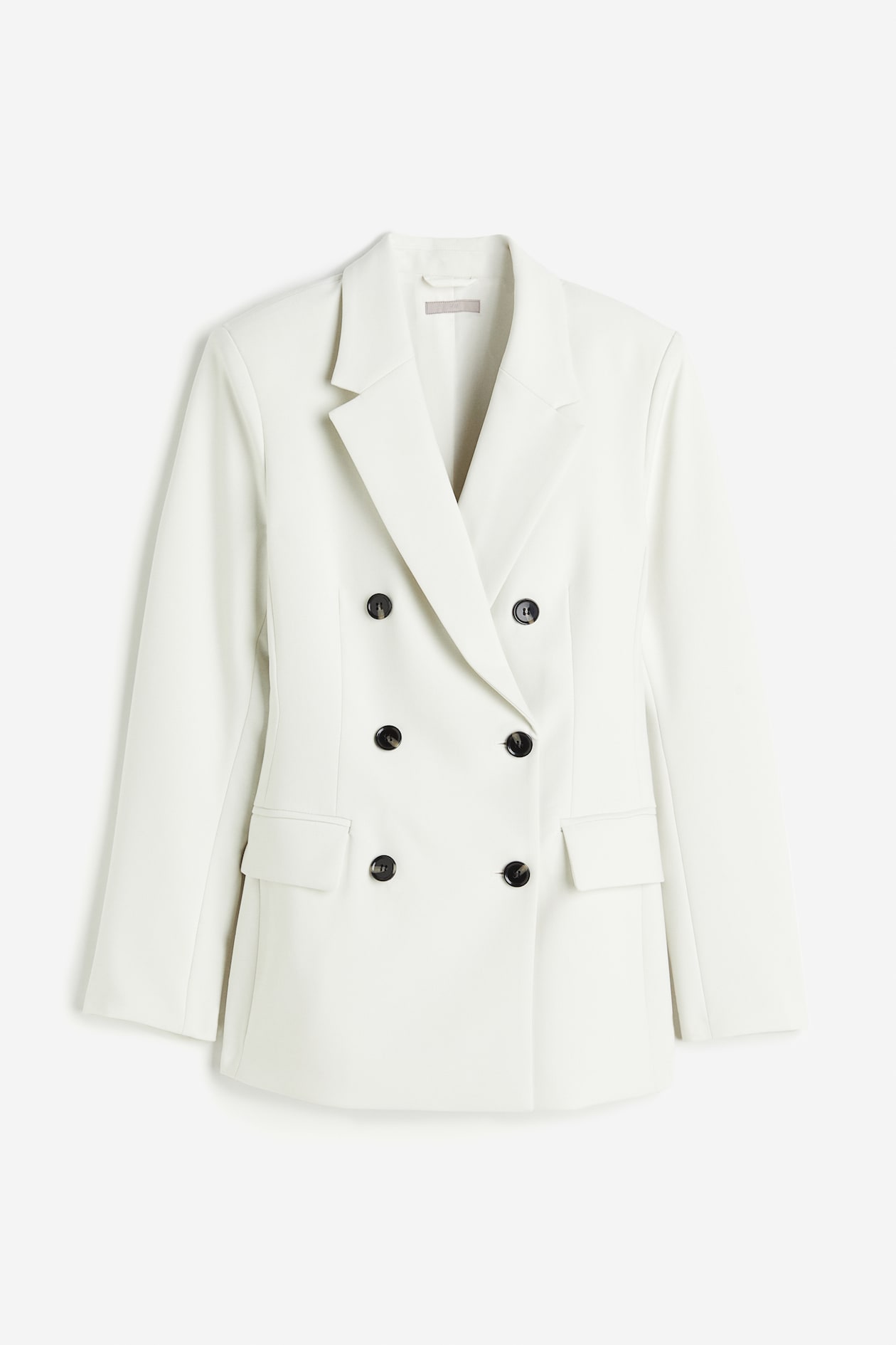 ダブルブレストブレザー - クリーム - レディース | H&M JP