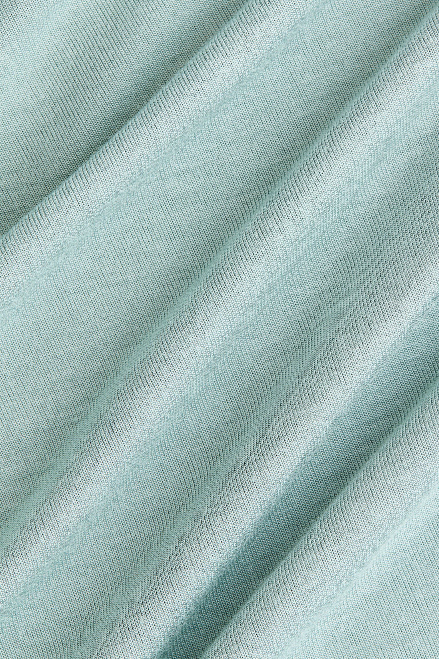 Cowl-neck jersey top - Light turquoise/Dark orange/Brown/Black - 6