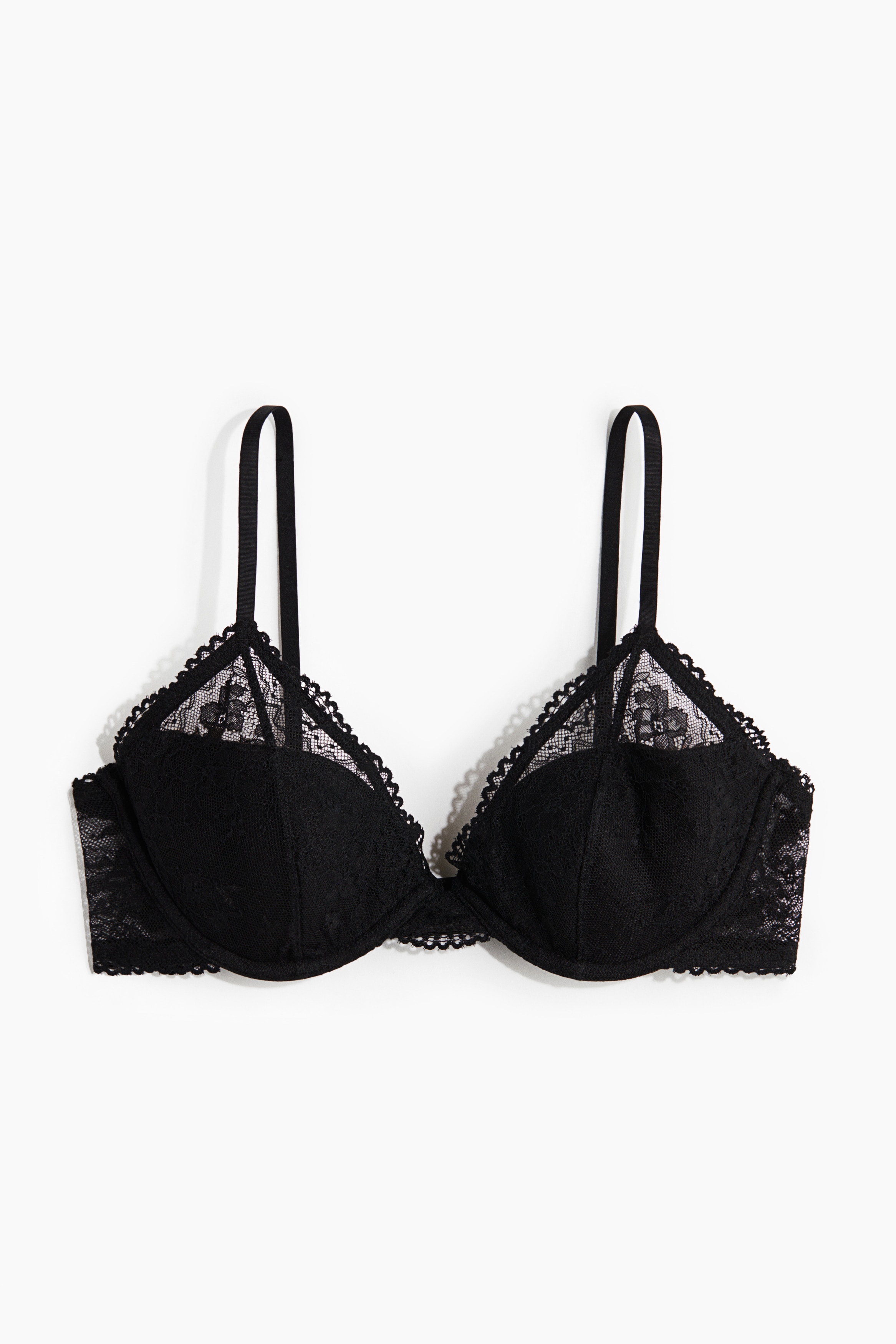 Padded Underwire Lace Bra