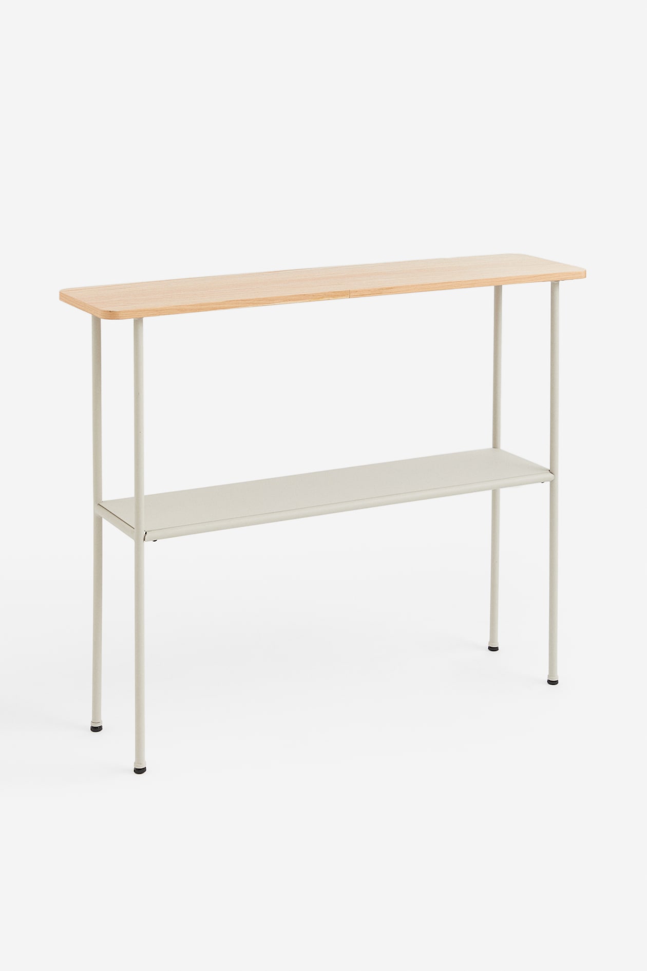 Light beige Tall Metal Side Table at H&M Home | H&M US