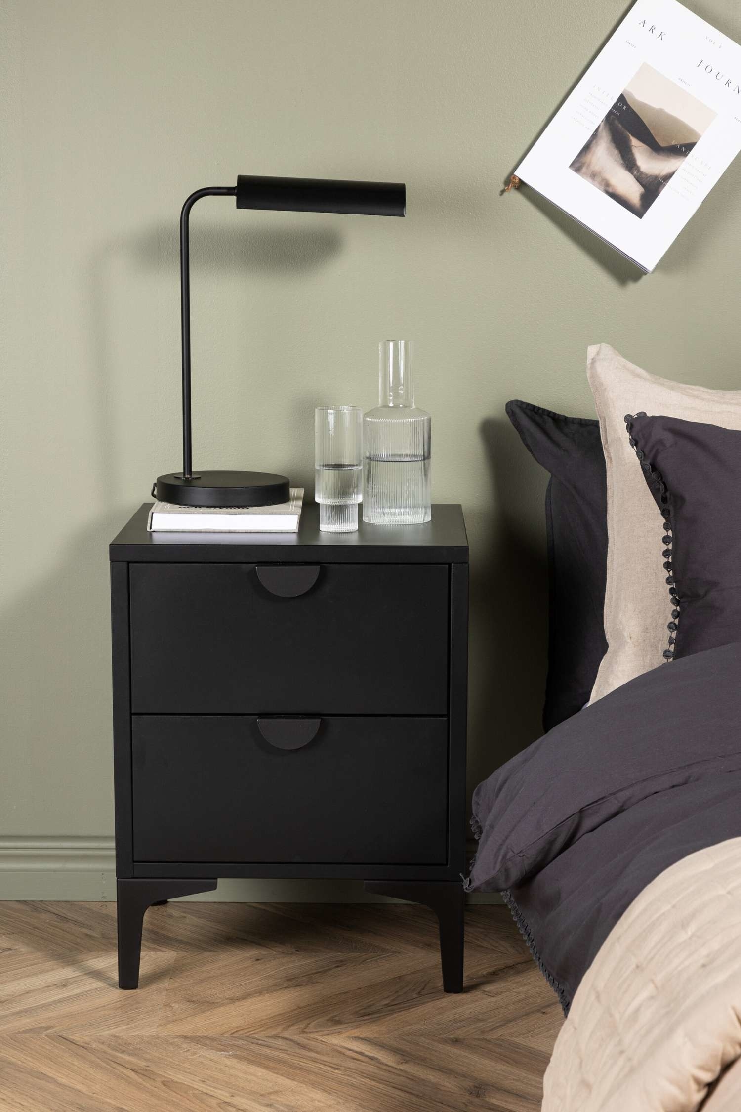 Piring Skuffe - Stål, Sort