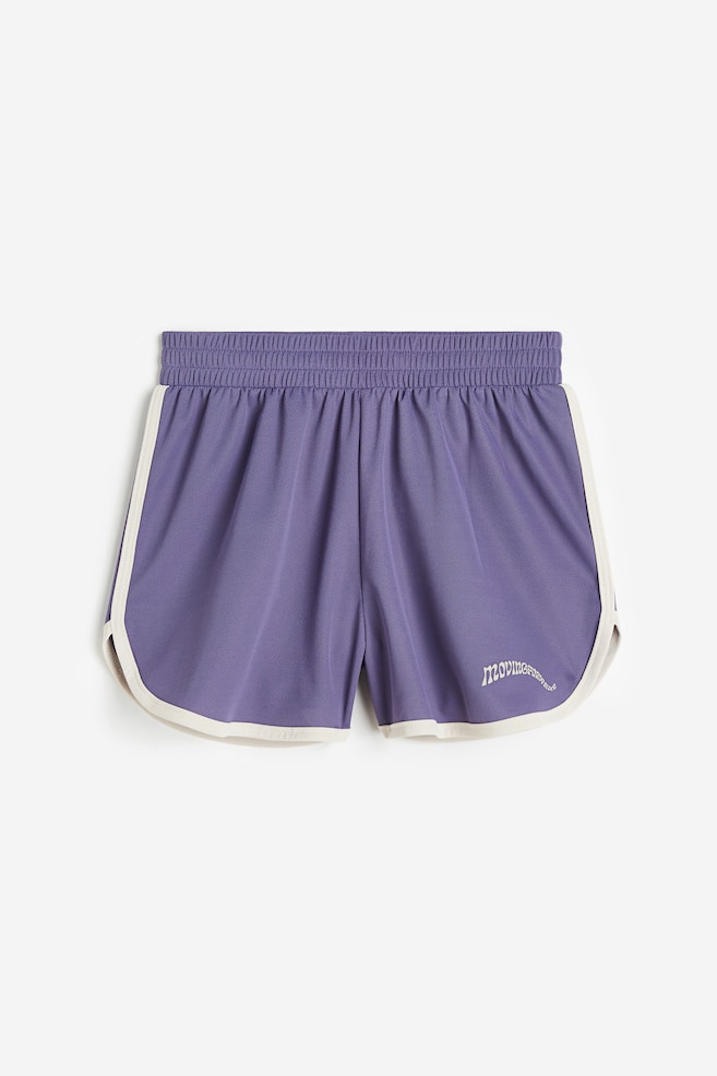 DryMove™ Sports shorts - Purple/Light beige/Black/Moving Forward - 1