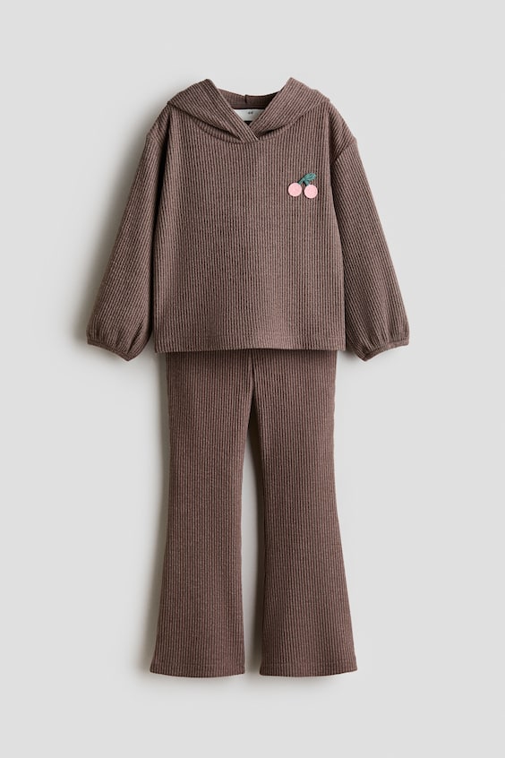 Детские топы H&M 2-Piece Rib-Knit Set