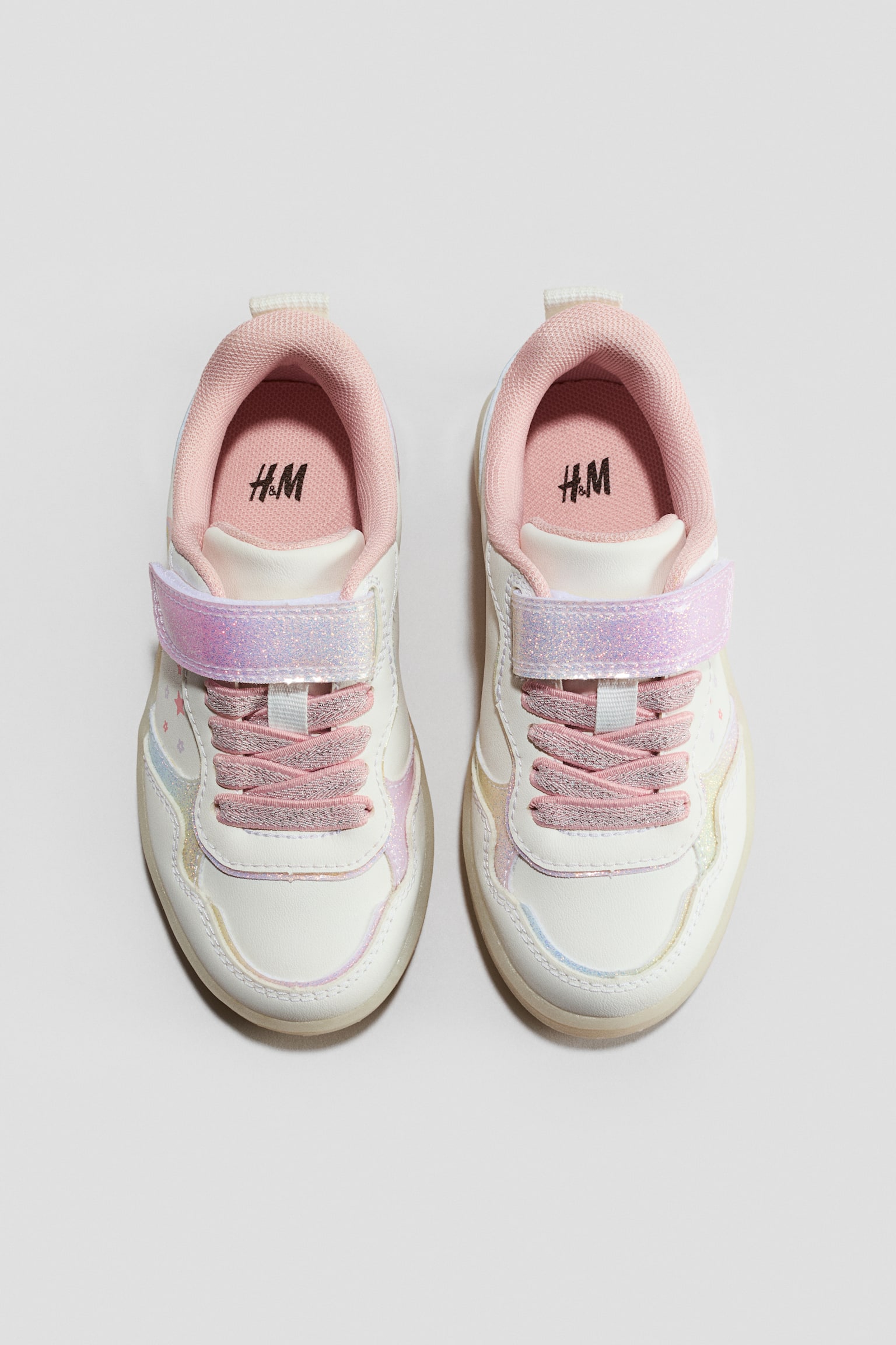 Кросівки з підсвічуванням - Кремовий/кінь - 2