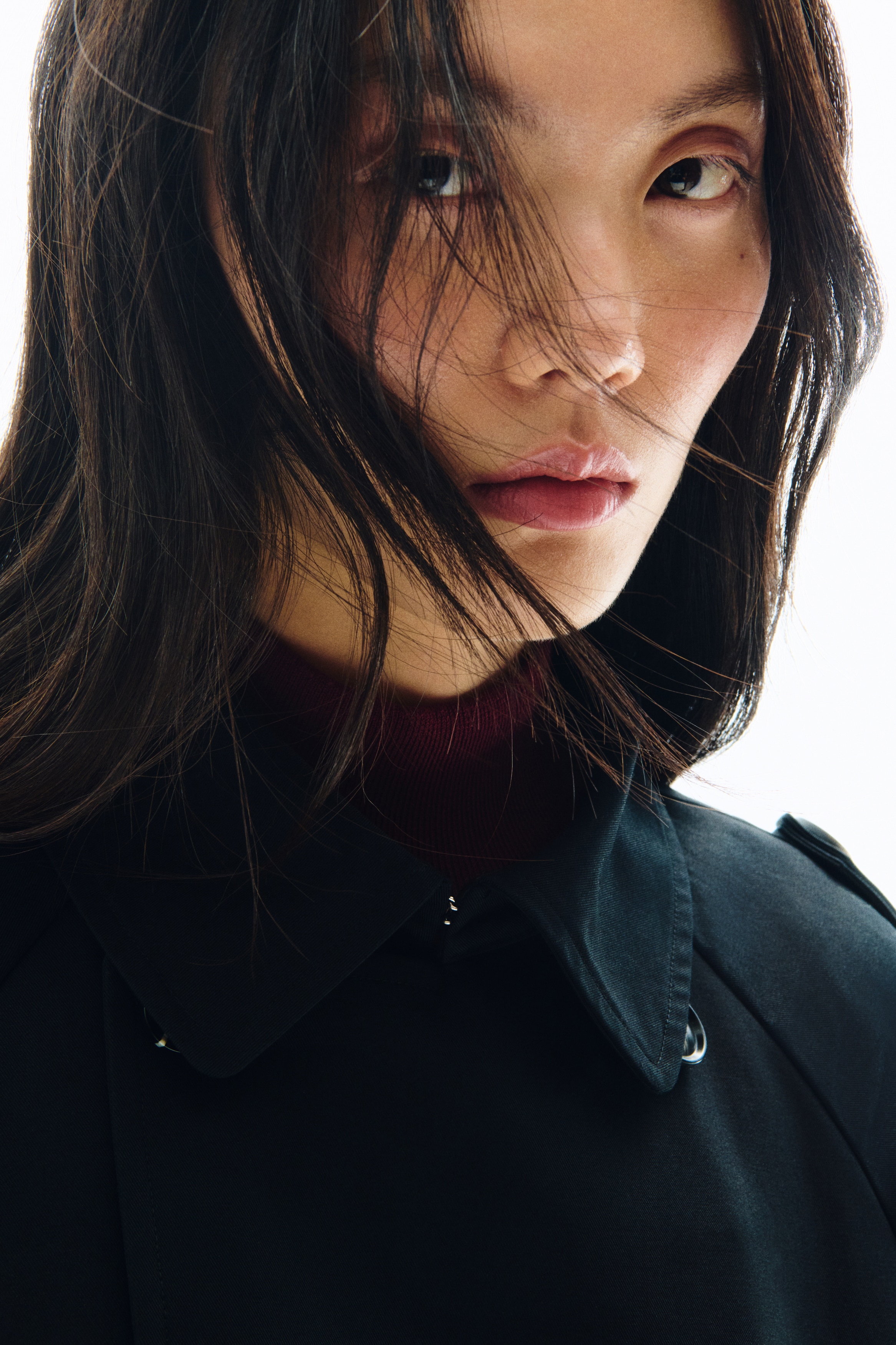 レディース トレンチコート | ブラック・黒 | H&M JP