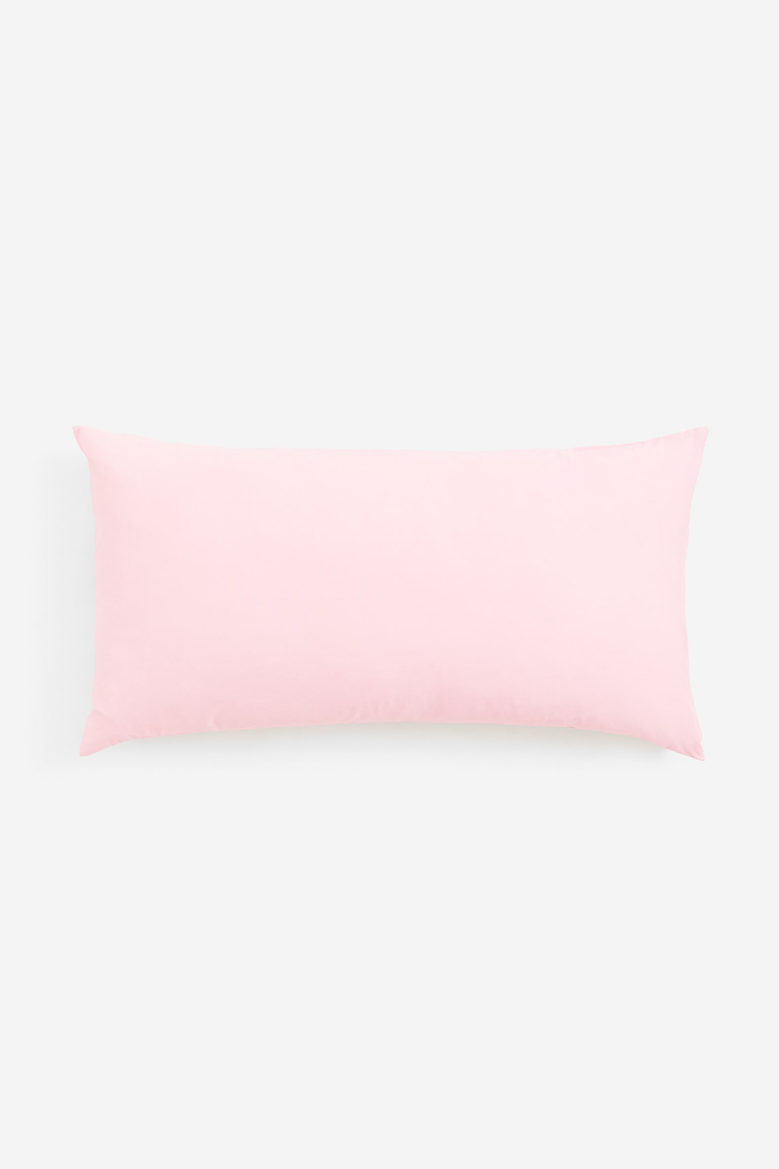 Cotton pillowcase - Light pink/Dark green/Light beige/Pigeon blue/Dark brown/Greige/White/Sage green/Light pink - 1