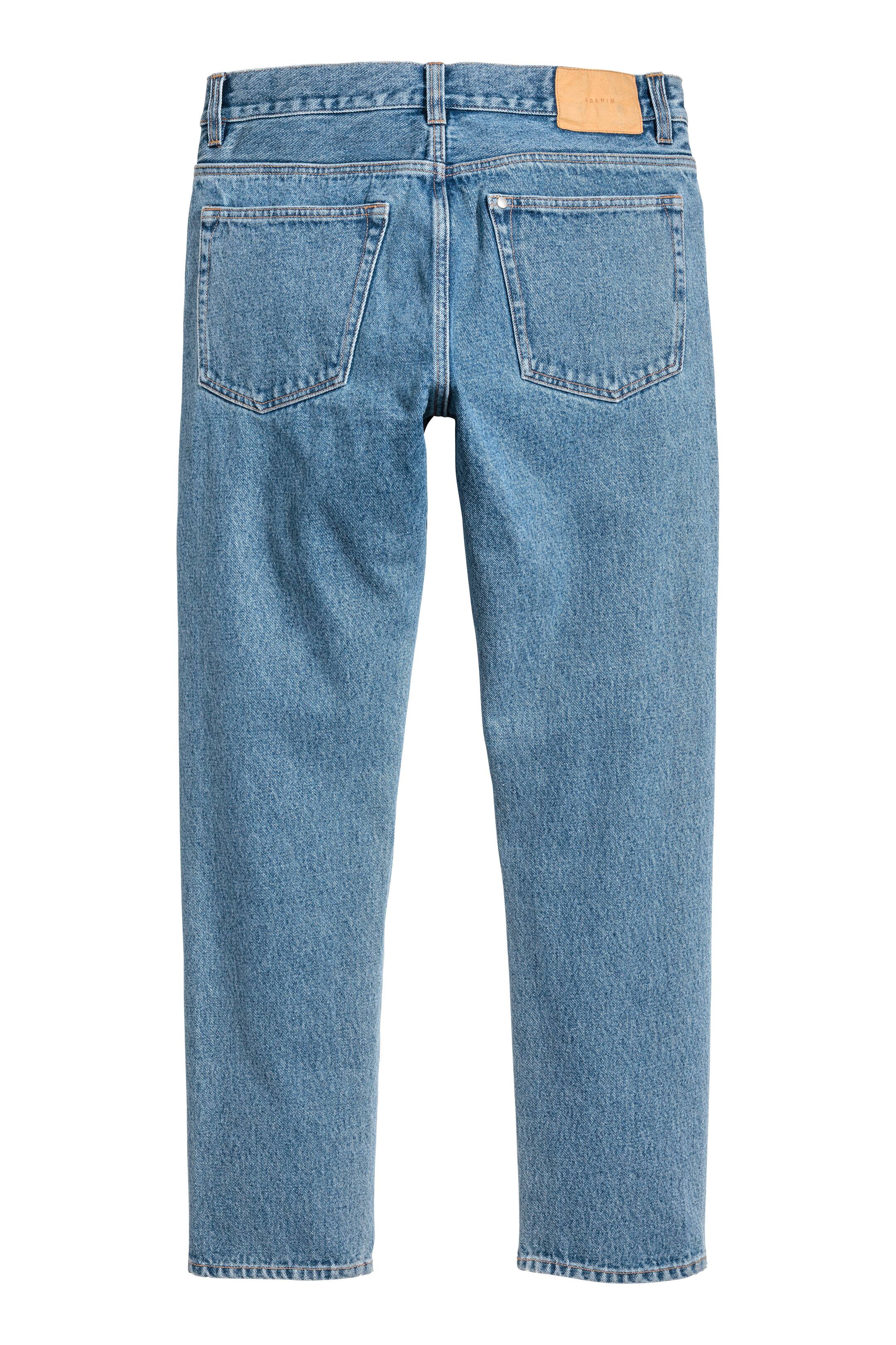 View larger image: Straight Jeans - Light denim blue - Men | H&M GB 1
