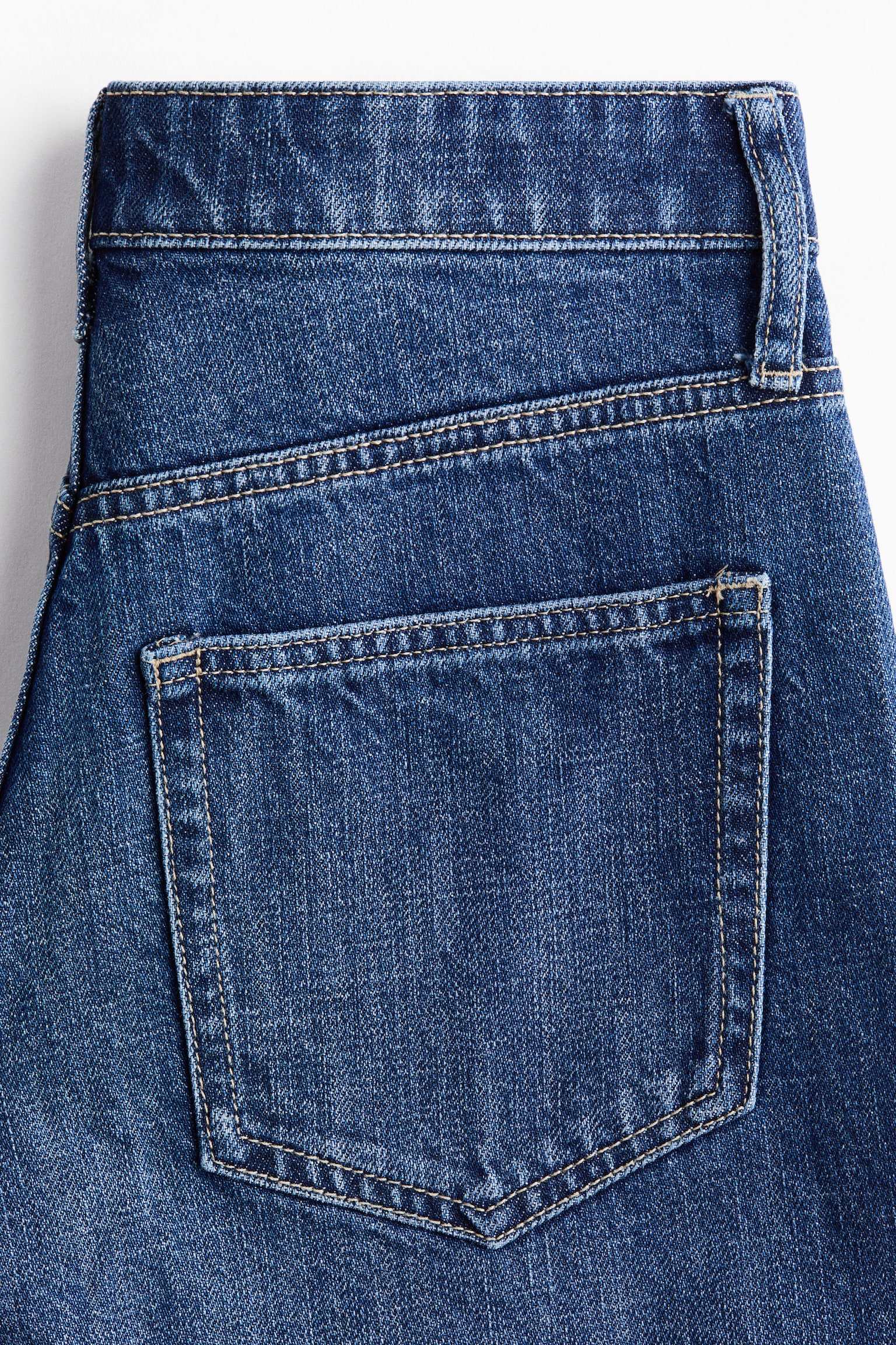 Denim Bermuda shorts - כחול ג'ינס/כחול ג'ינס/כחול ג'ינס בהיר - 3