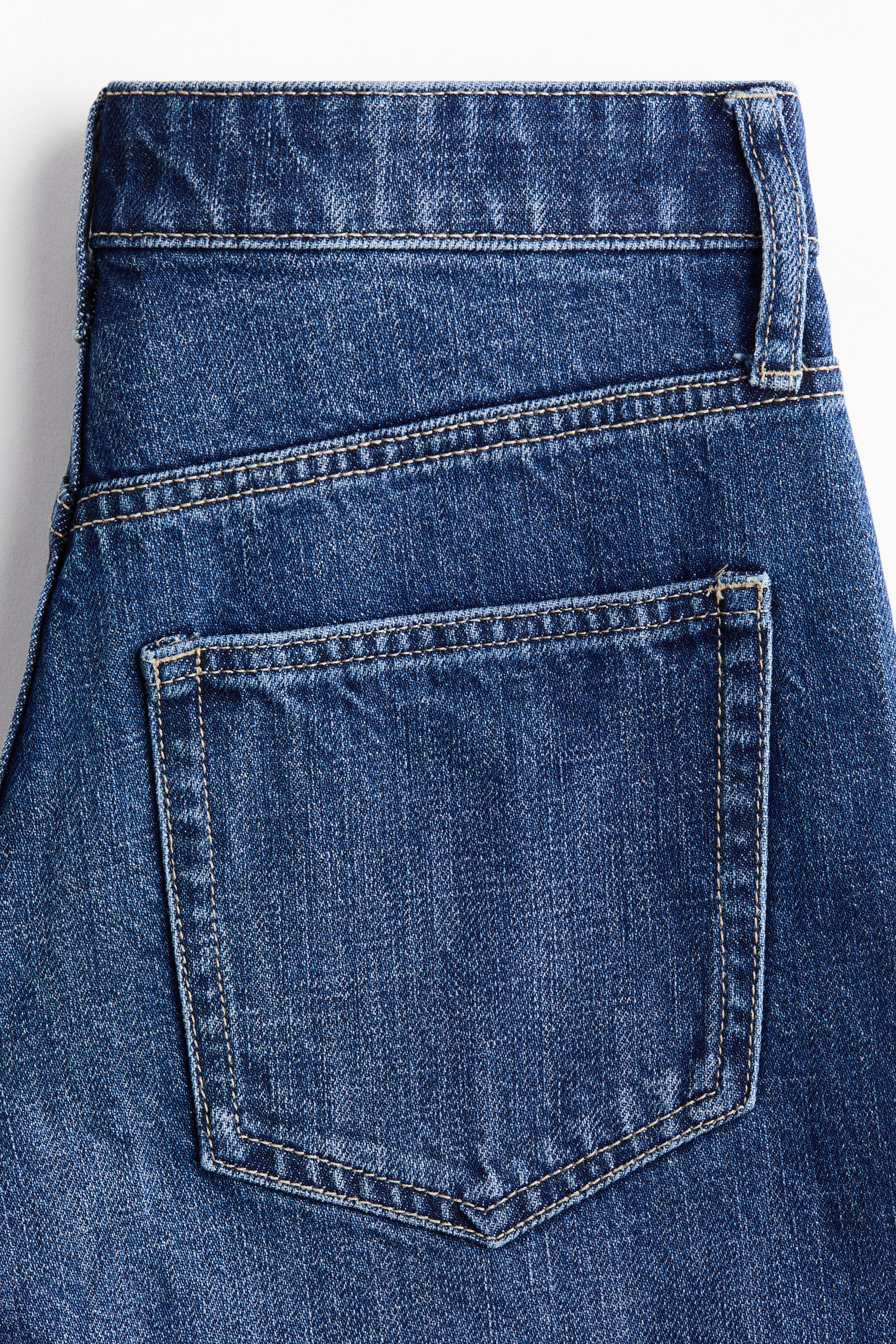 Denim Bermuda Shorts