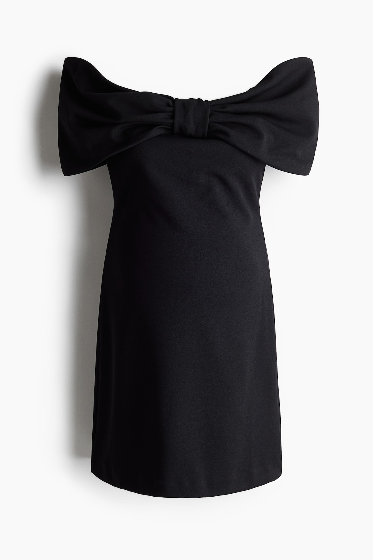 MAMA Vestido a los hombros con moño - Negro - Ladies | H&M MX