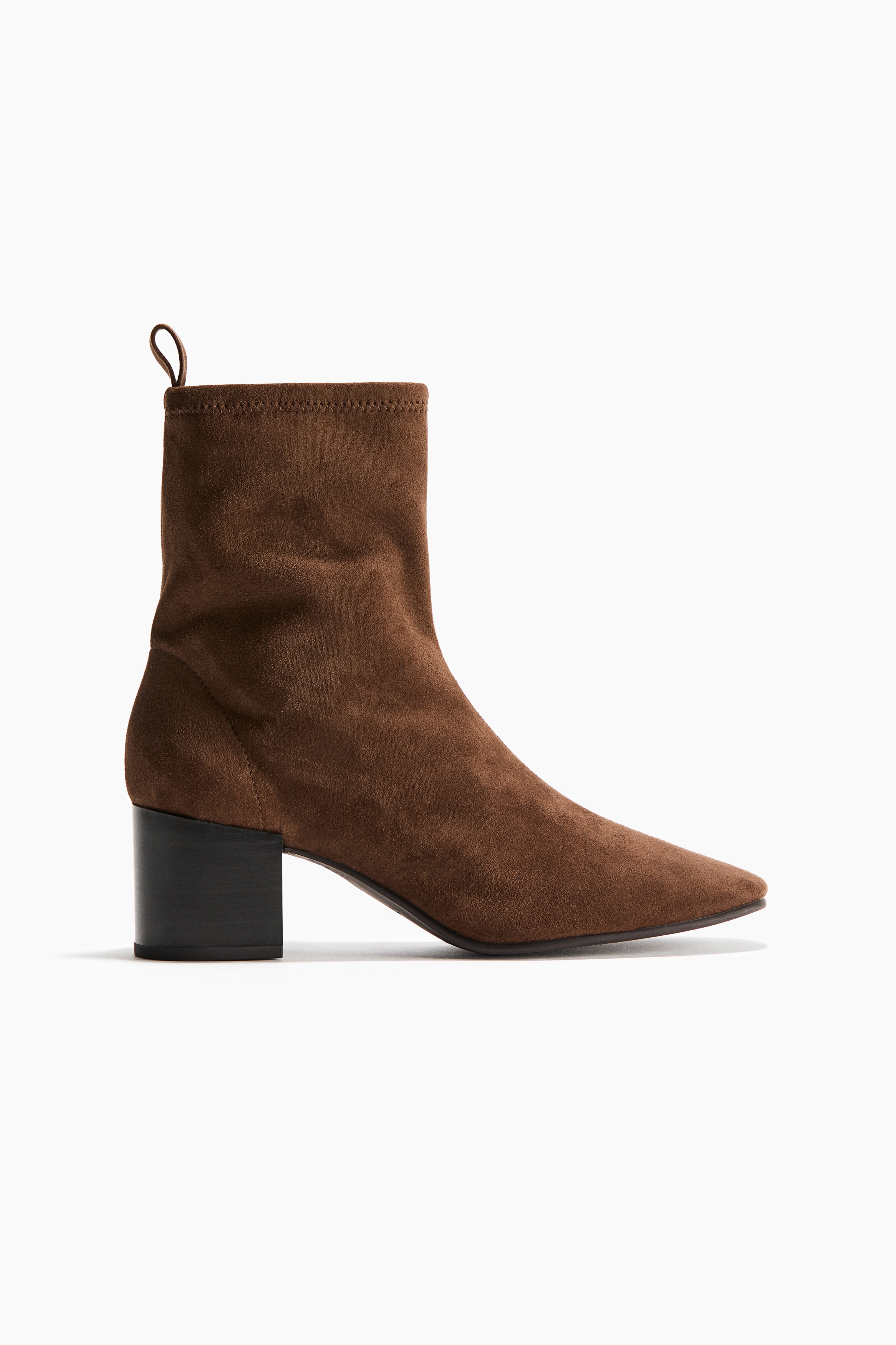 Sockboots met hakModel