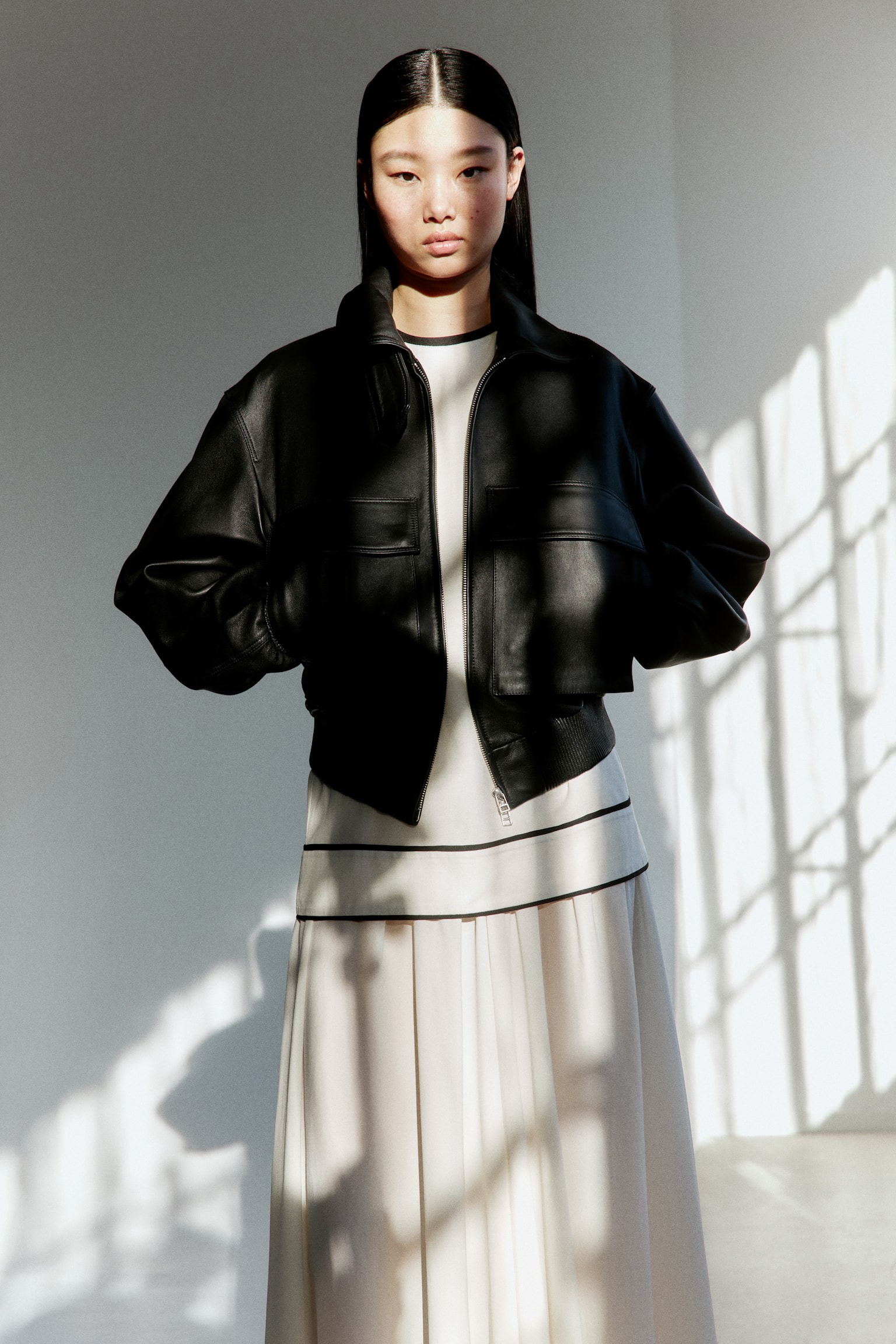 Layered-look dress - 3