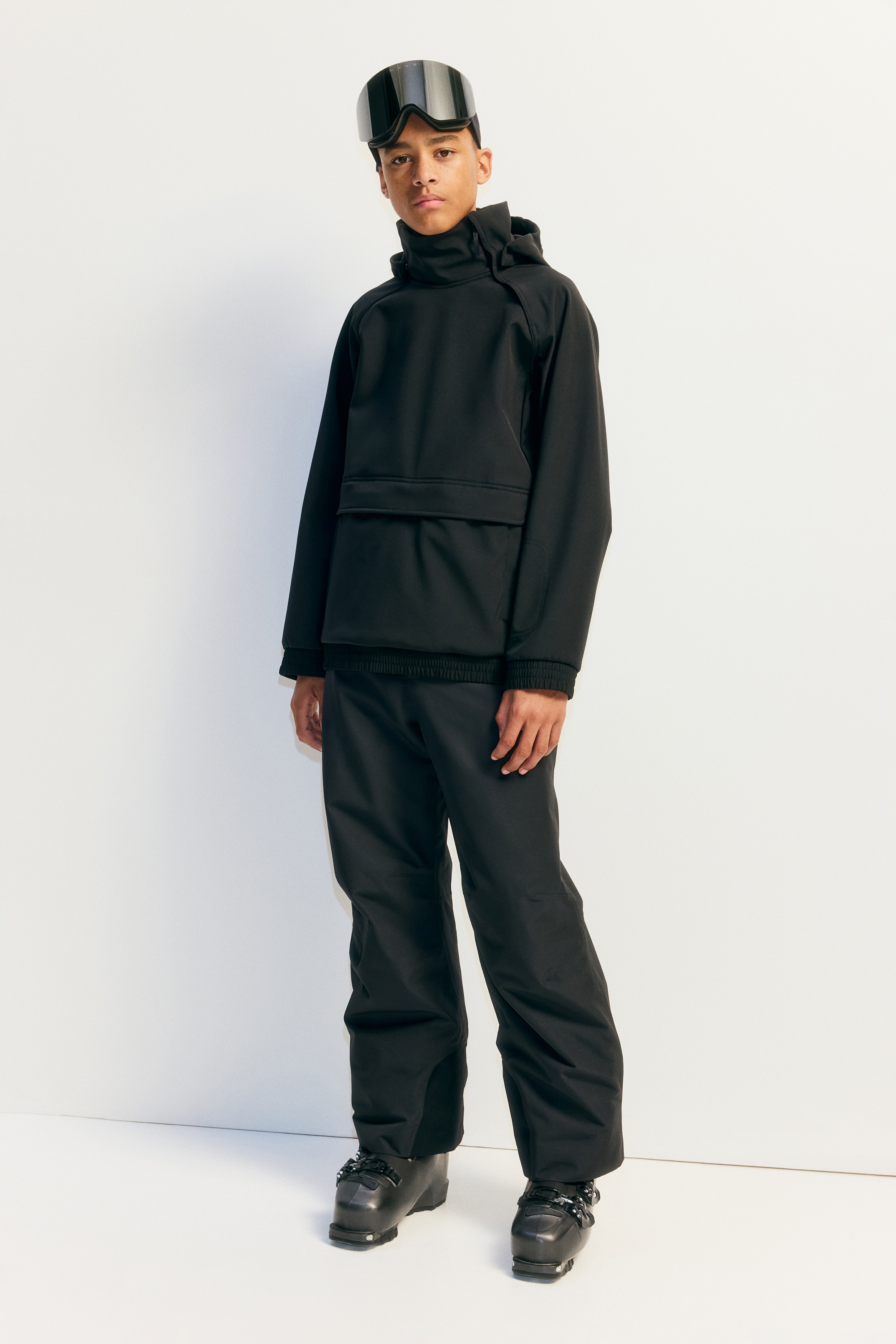 H & M - ソフトシェルアノラック - ブラック