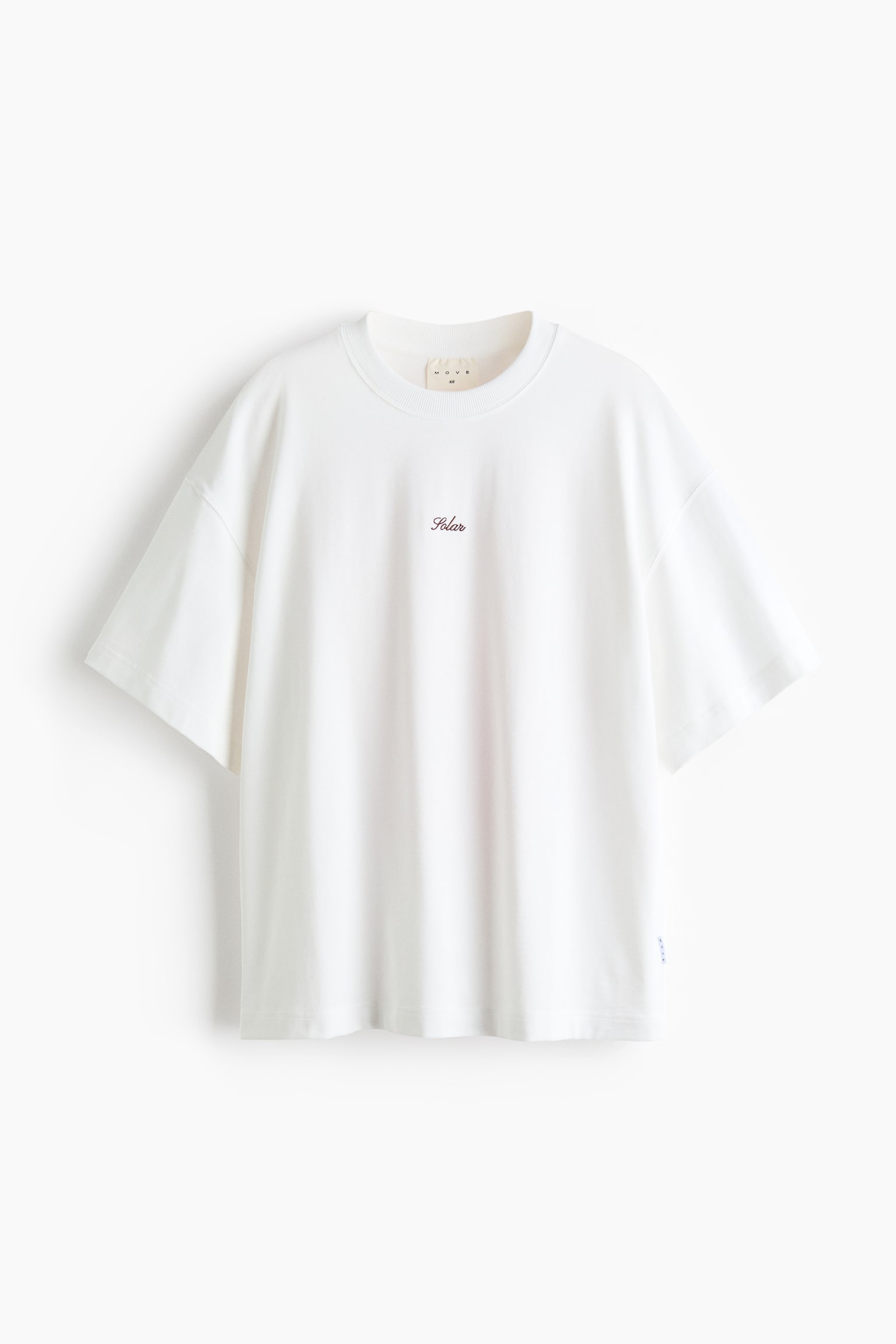 Sport-T-shirt met print Oversized Fit - Wit/Solar - 1