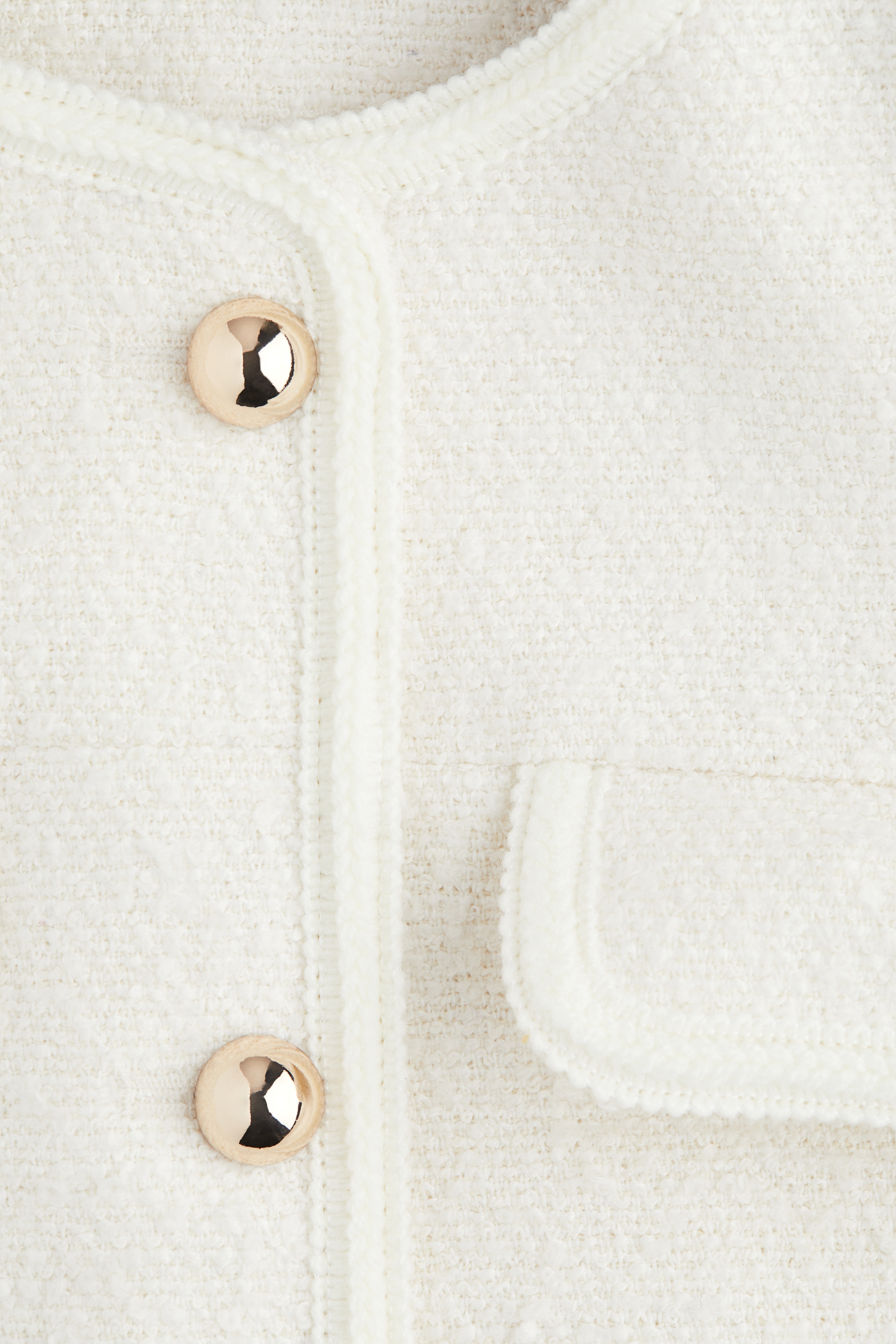 Bouclé waistcoat