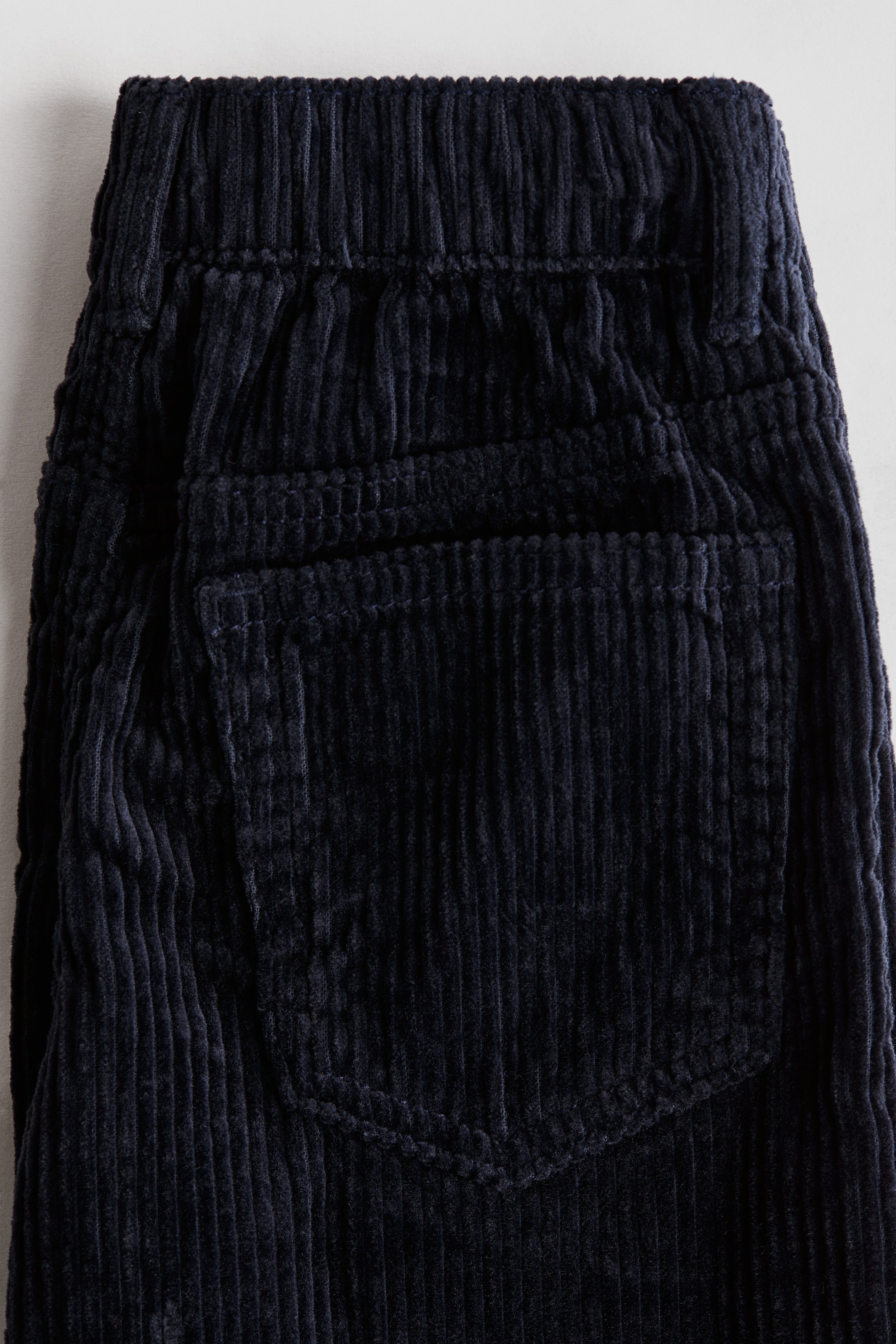 Pantalon en velours de coton côtelé