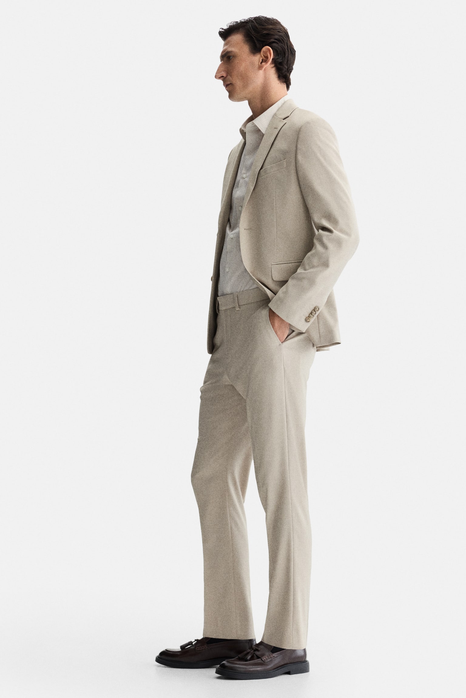 Slim Fit Suit trousers - Beige/Black/Dark blue/Navy blue/Dark grey/Dark beige/Dark brown - 6