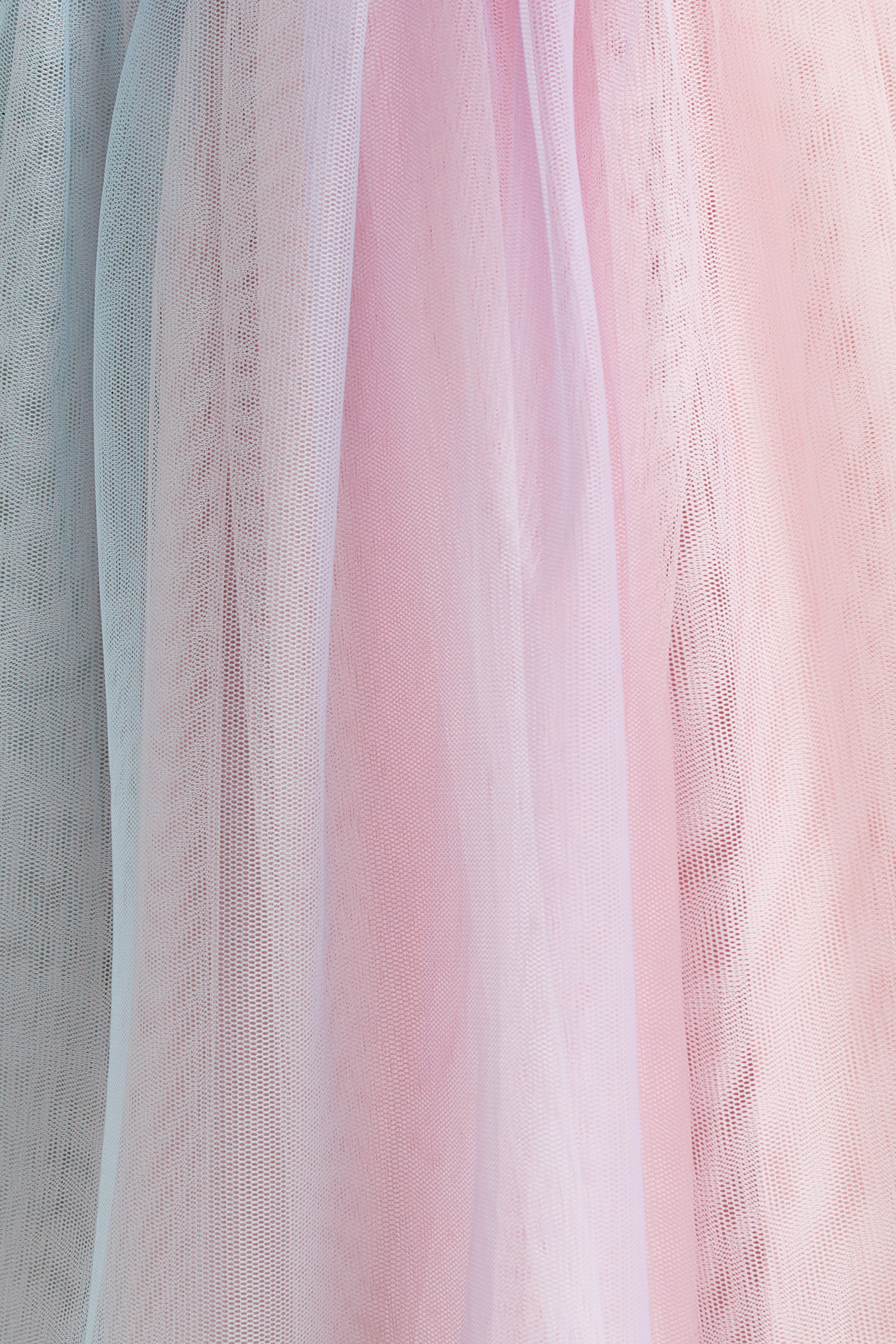 Embroidered-Detail Tulle-Skirt Dress